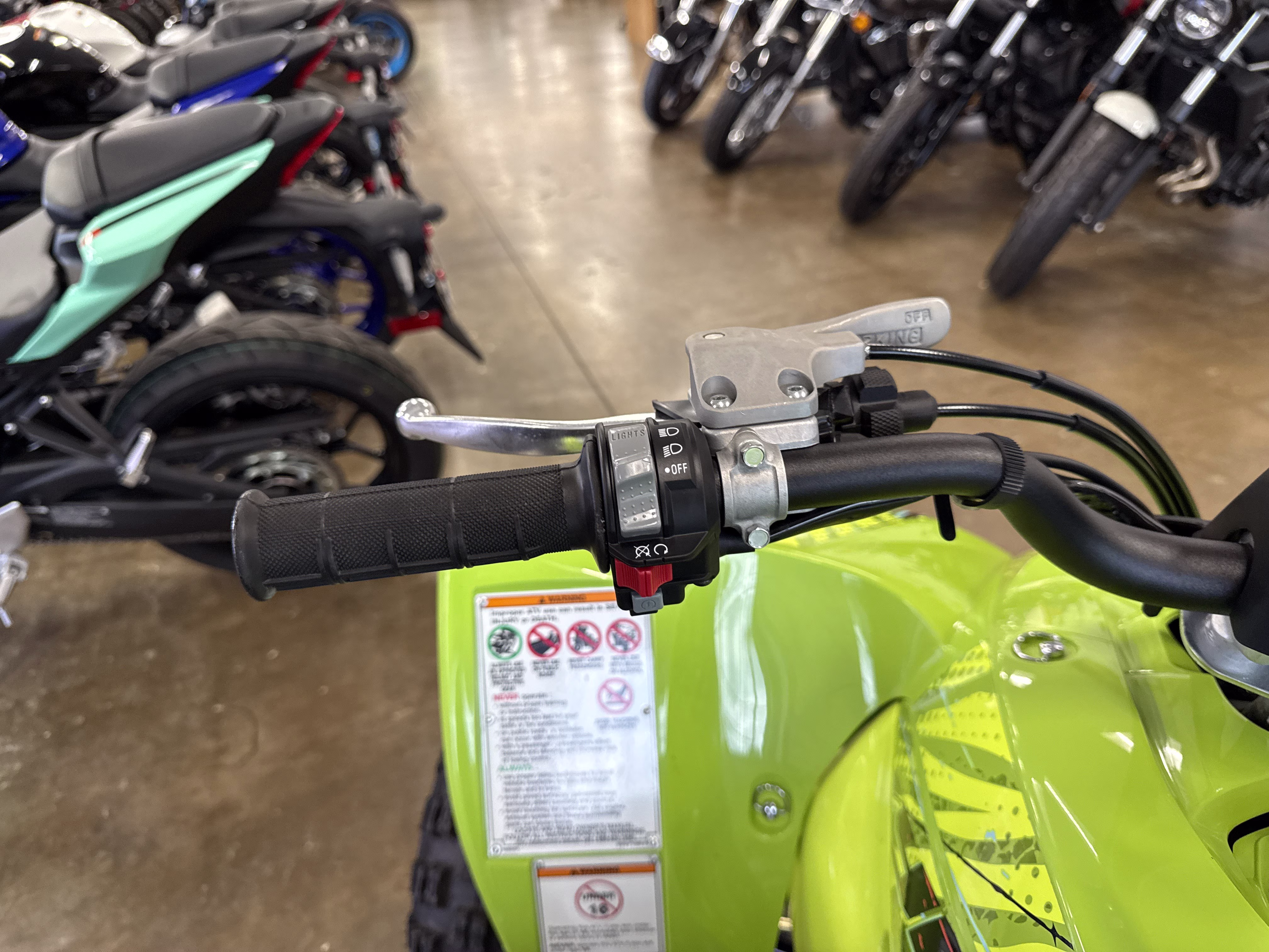 2025 Team Yamaha Blue Yamaha YFZ450R ATV