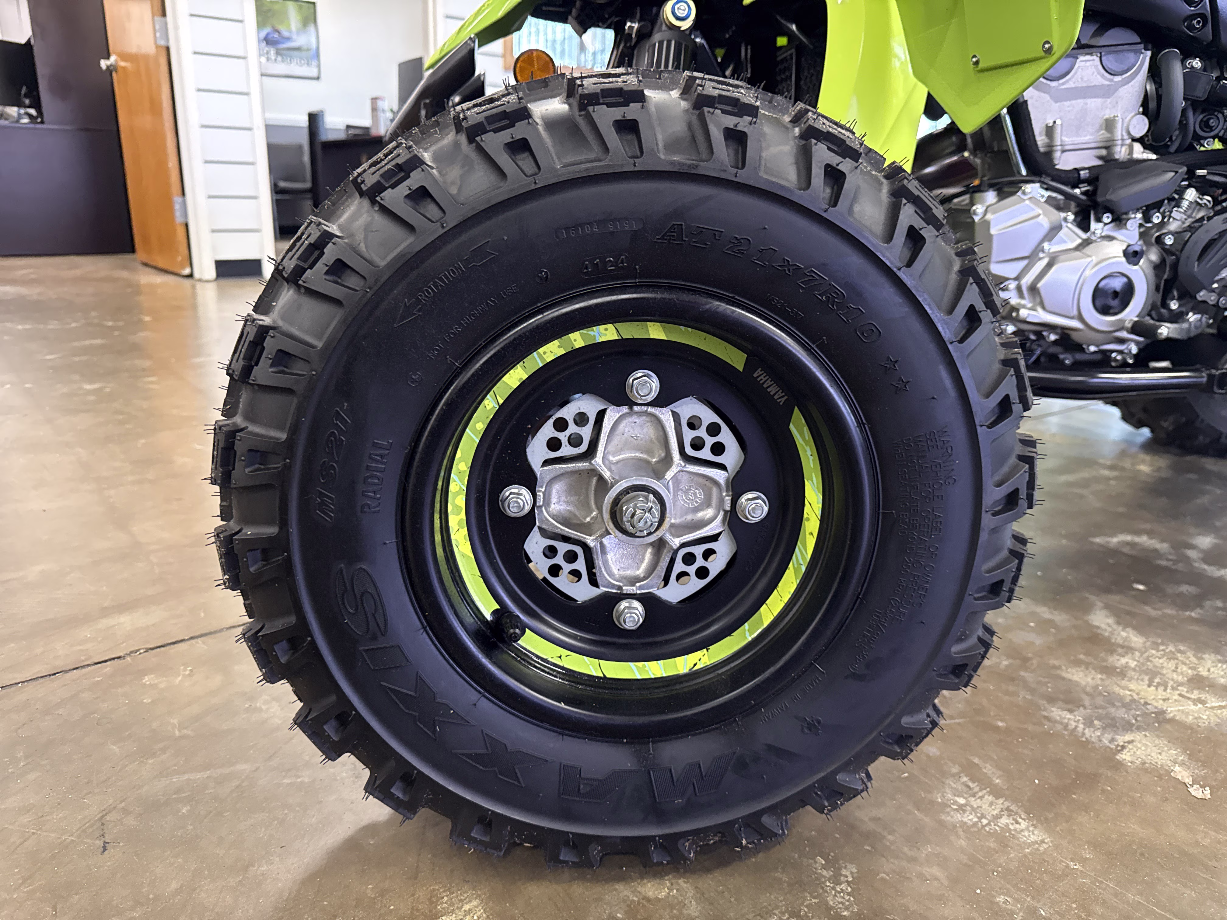 2025 Team Yamaha Blue Yamaha YFZ450R ATV