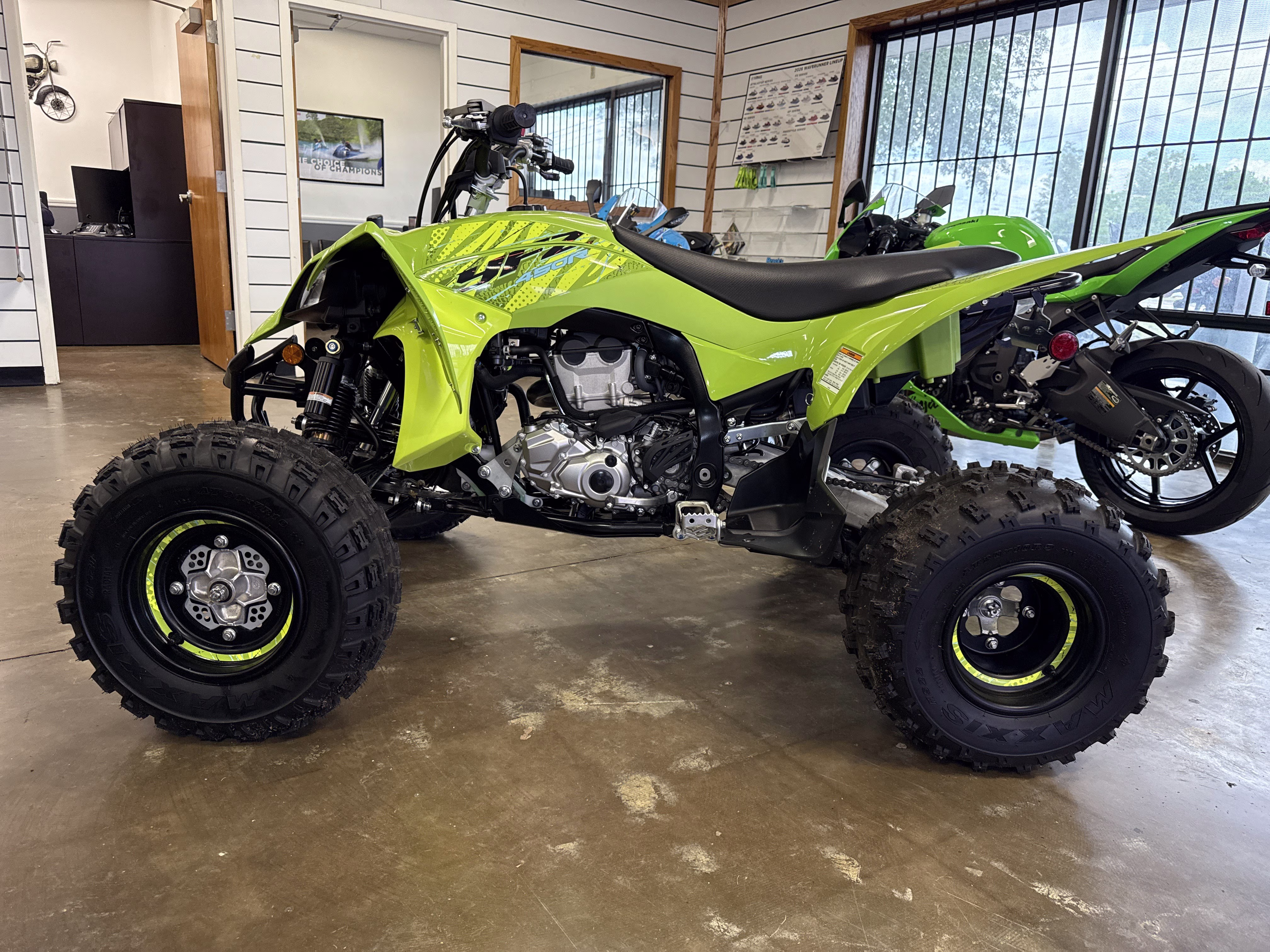 2025 Team Yamaha Blue Yamaha YFZ450R ATV