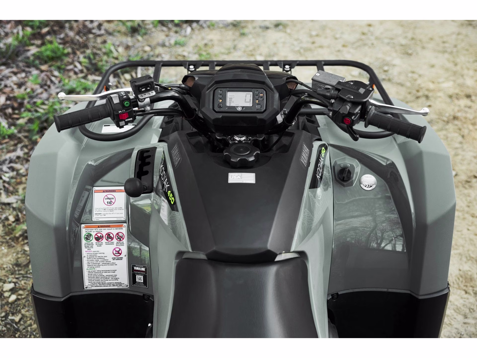 2026 Moss Grey / Tactical Black Yamaha Kodiak 450 EPS XT-R 450 EPS XT-R ATV