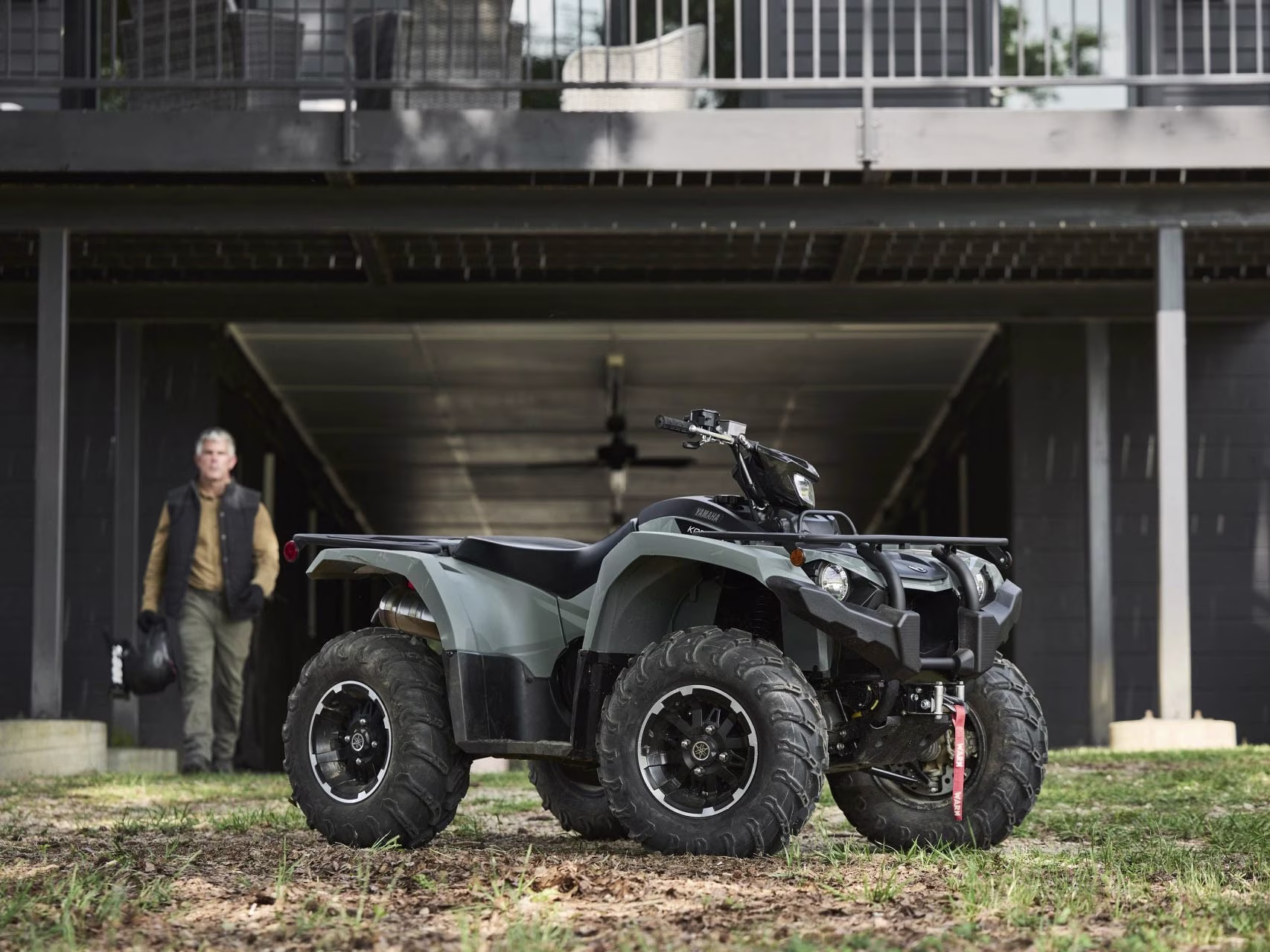 2026 Moss Grey / Tactical Black Yamaha Kodiak 450 EPS XT-R 450 EPS XT-R ATV