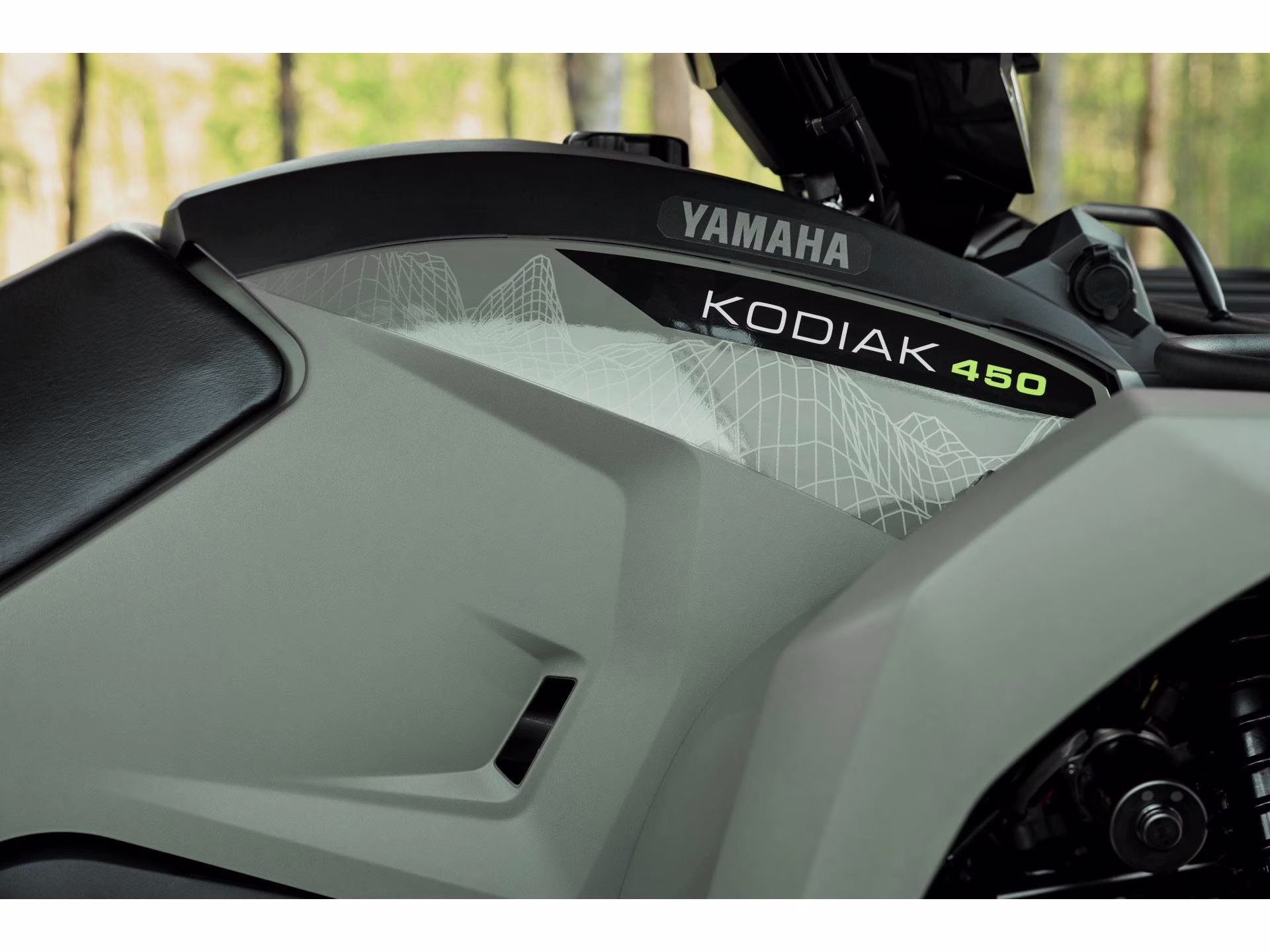 2026 Moss Grey / Tactical Black Yamaha Kodiak 450 EPS XT-R 450 EPS XT-R ATV