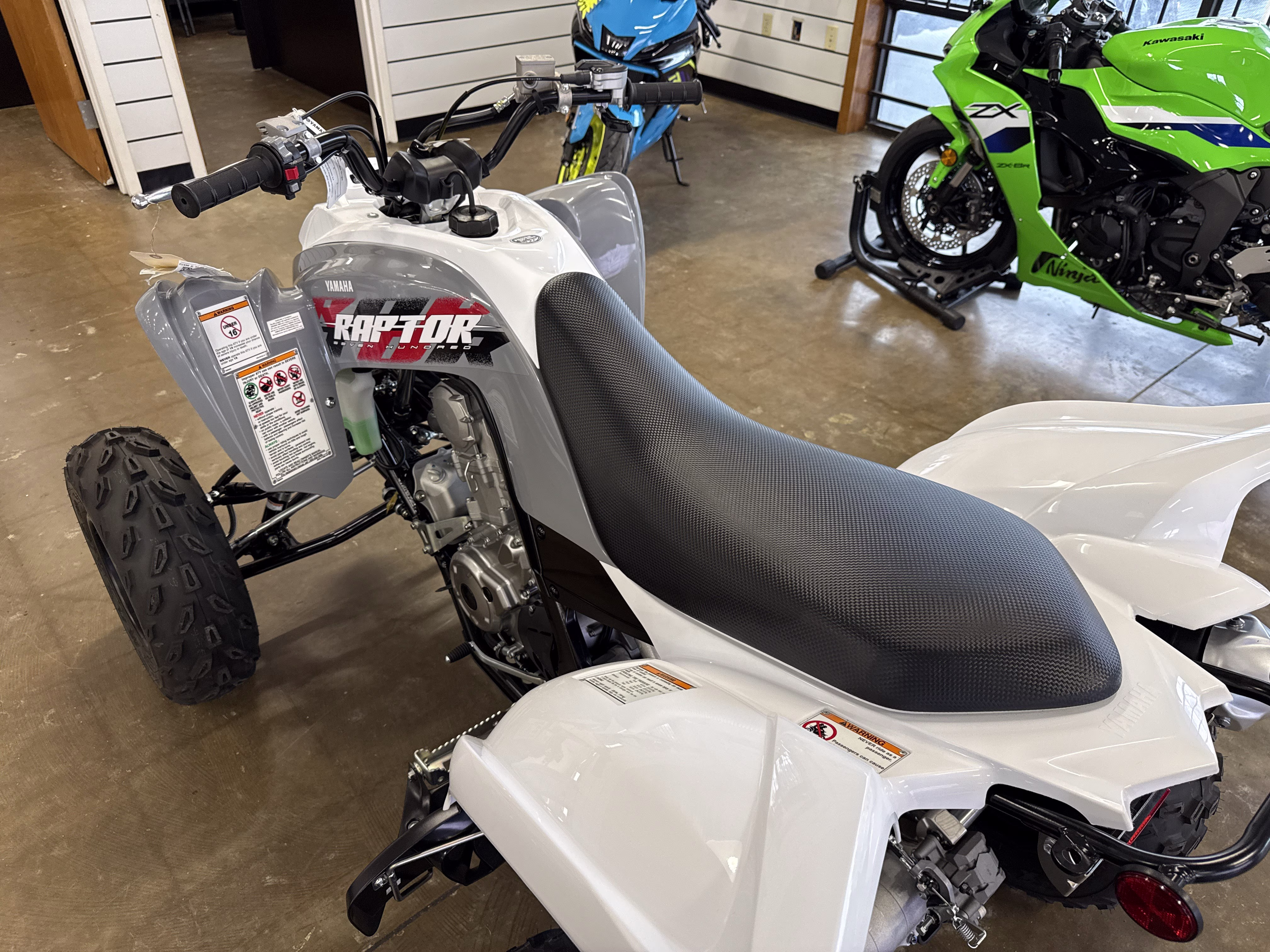 2026 Armor Grey Yamaha Raptor 700 ATV