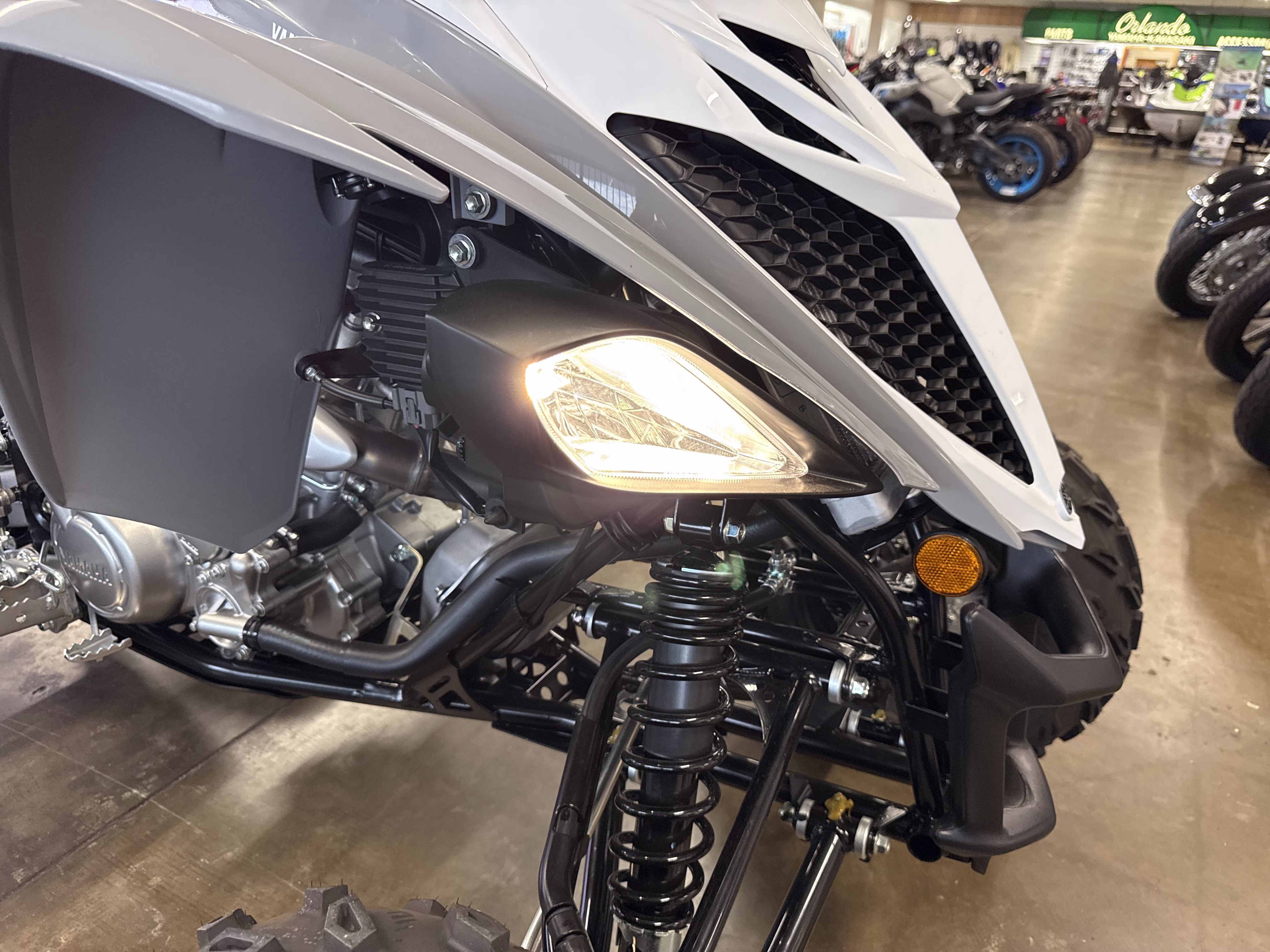2026 Armor Grey Yamaha Raptor 700 ATV