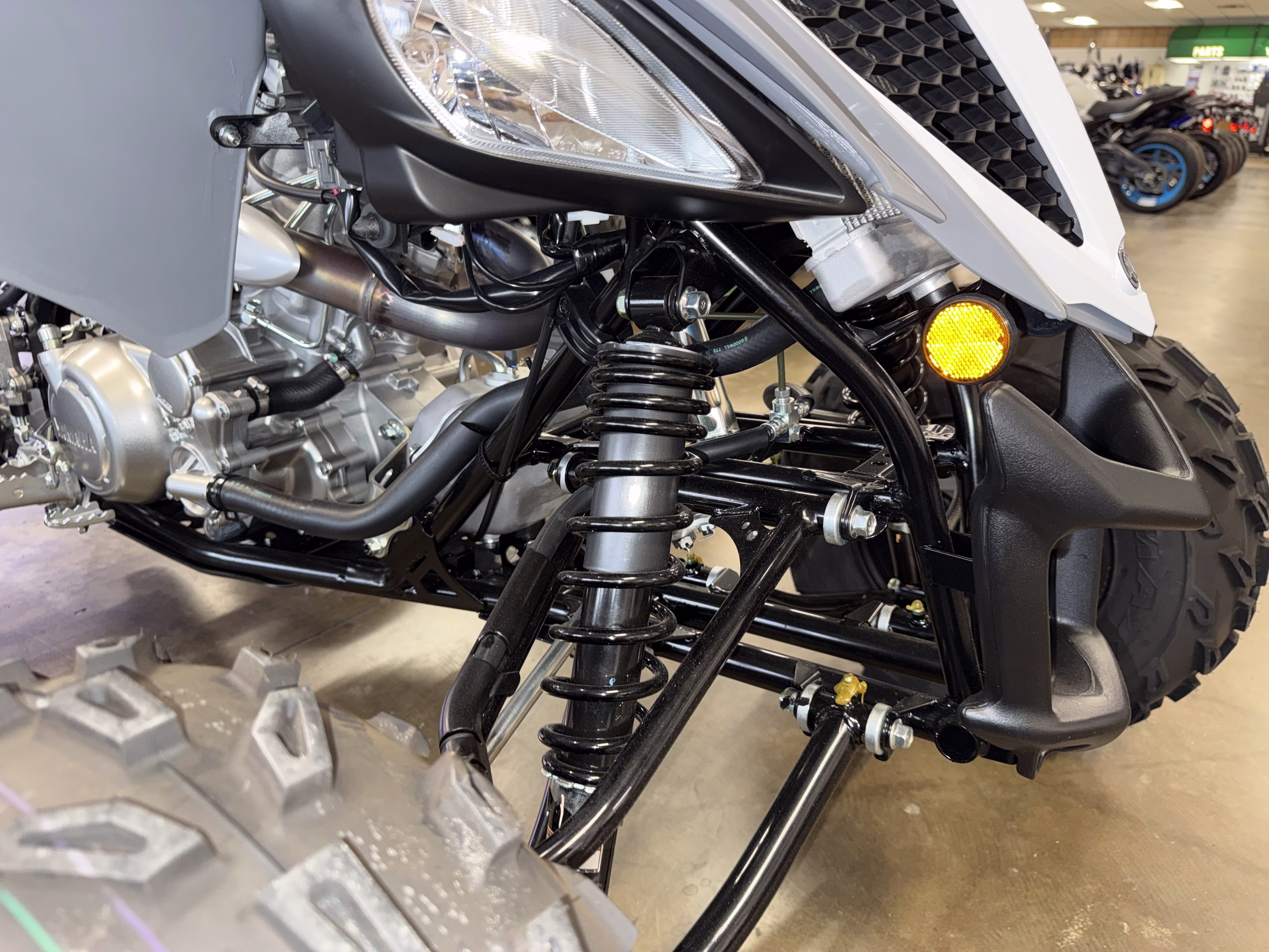 2026 Armor Grey Yamaha Raptor 700 ATV