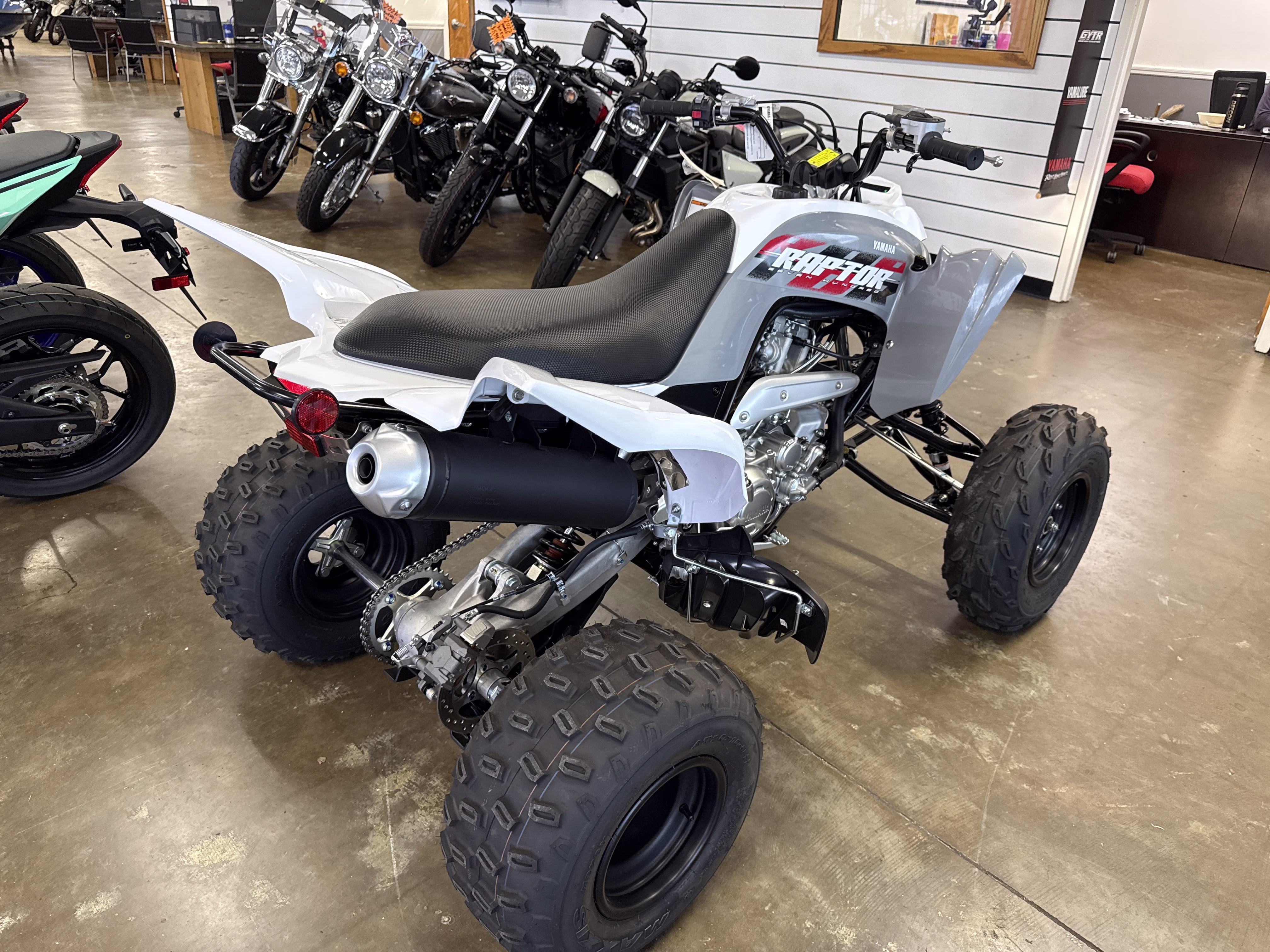 2026 Armor Grey Yamaha Raptor 700 ATV