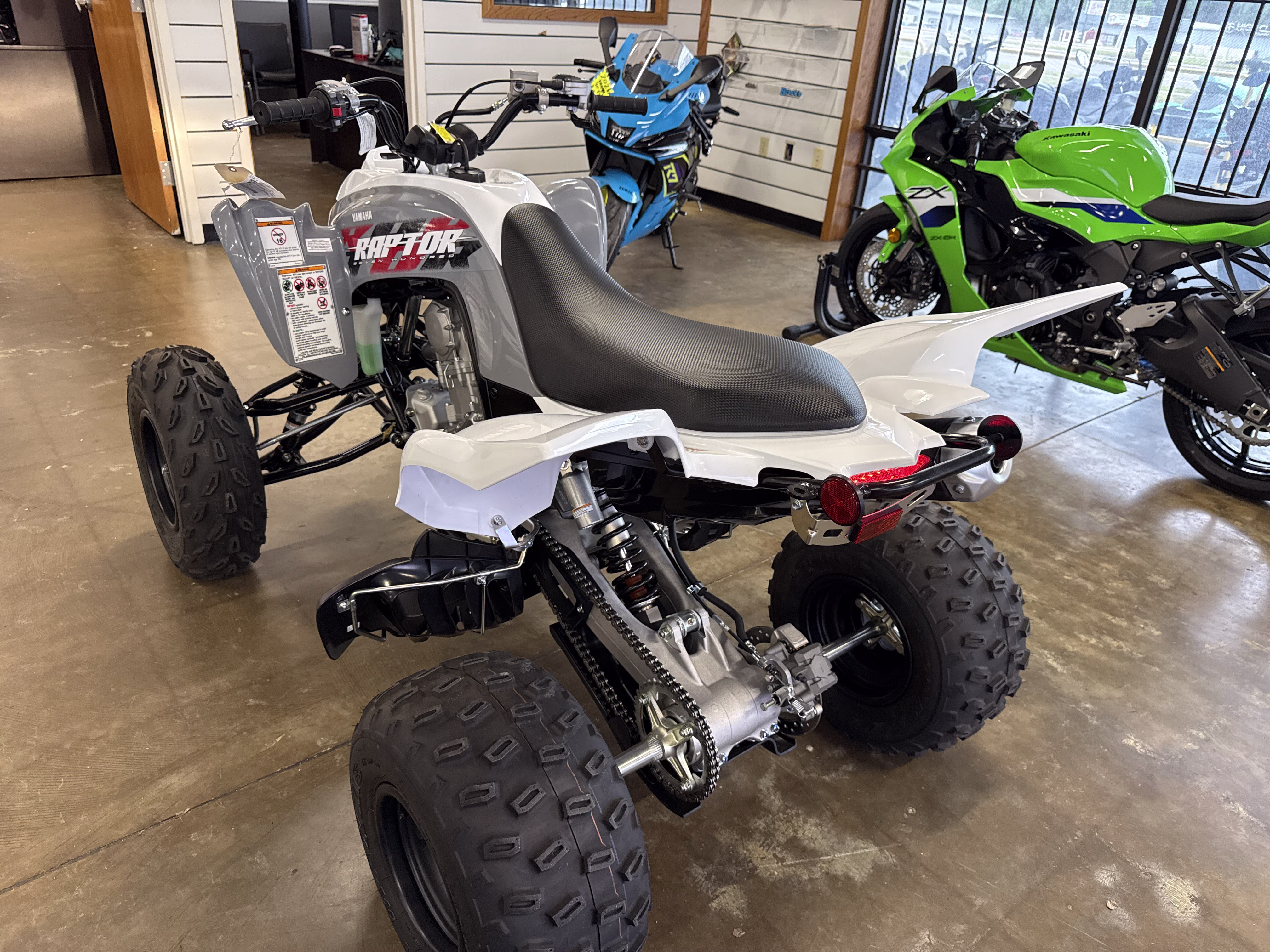 2026 Armor Grey Yamaha Raptor 700 ATV