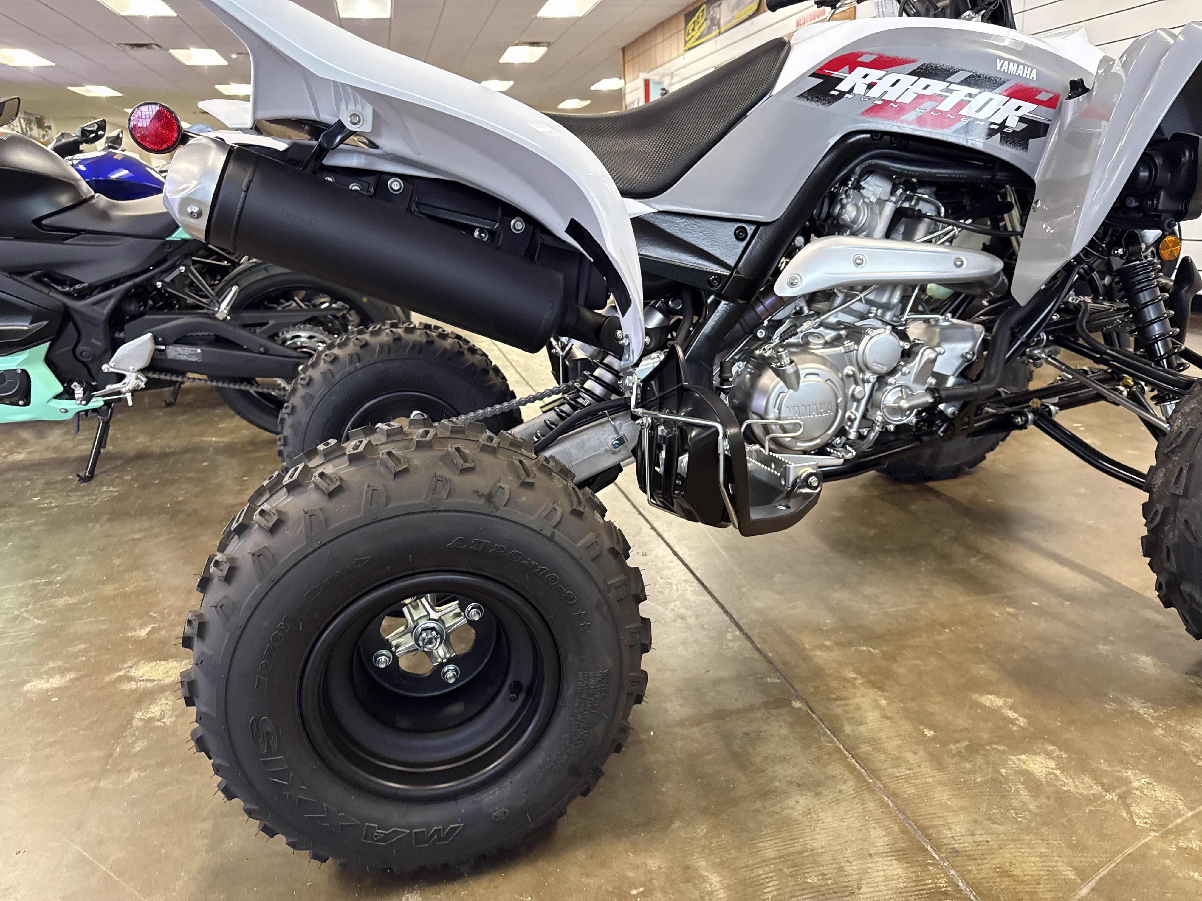 2026 Armor Grey Yamaha Raptor 700 ATV