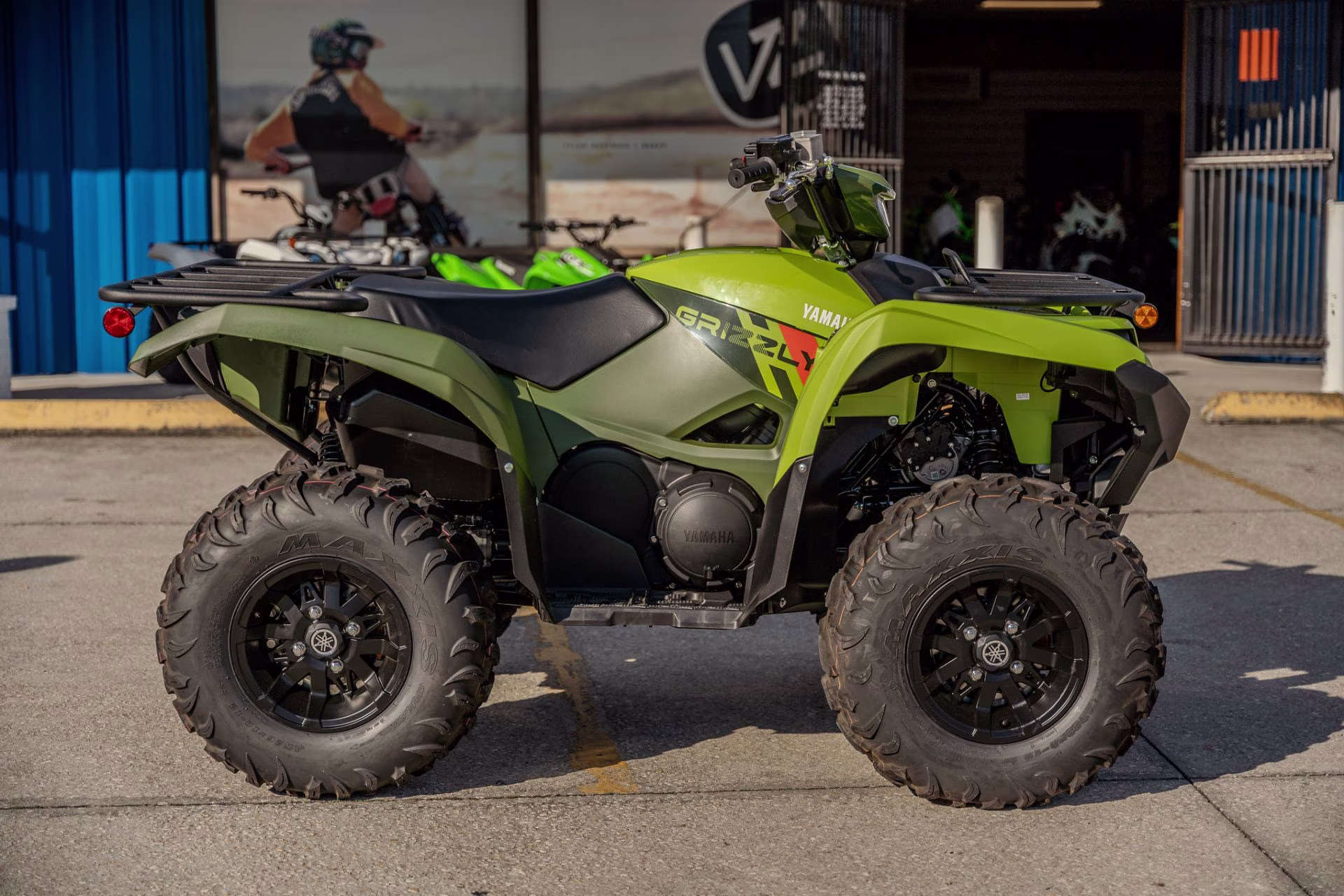 2026 Tactical Green / Acid Green Yamaha Grizzly EPS Standard ATV