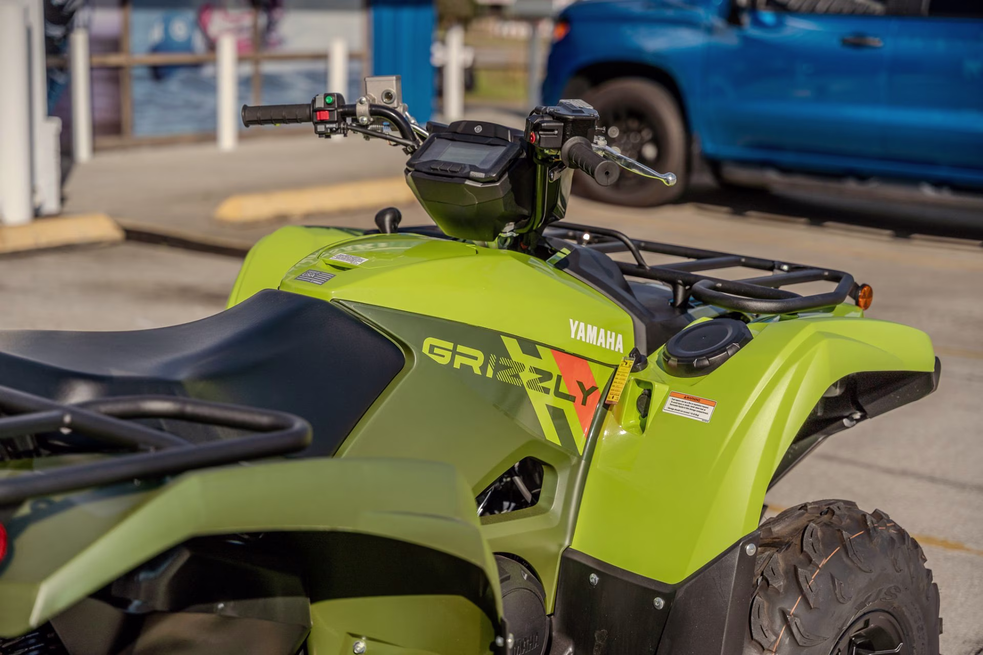 2026 Tactical Green / Acid Green Yamaha Grizzly EPS Standard ATV