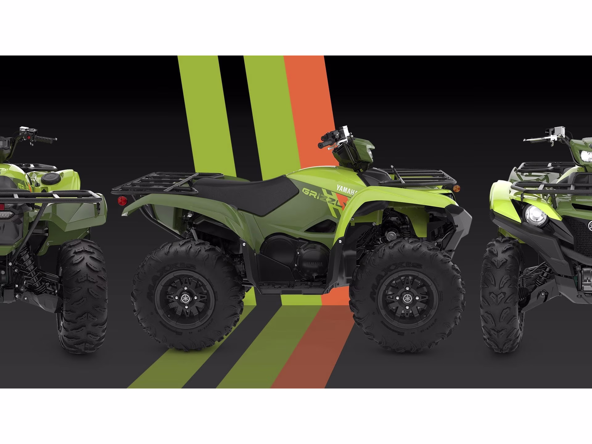 2026 Tactical Green / Acid Green Yamaha Grizzly EPS Standard ATV