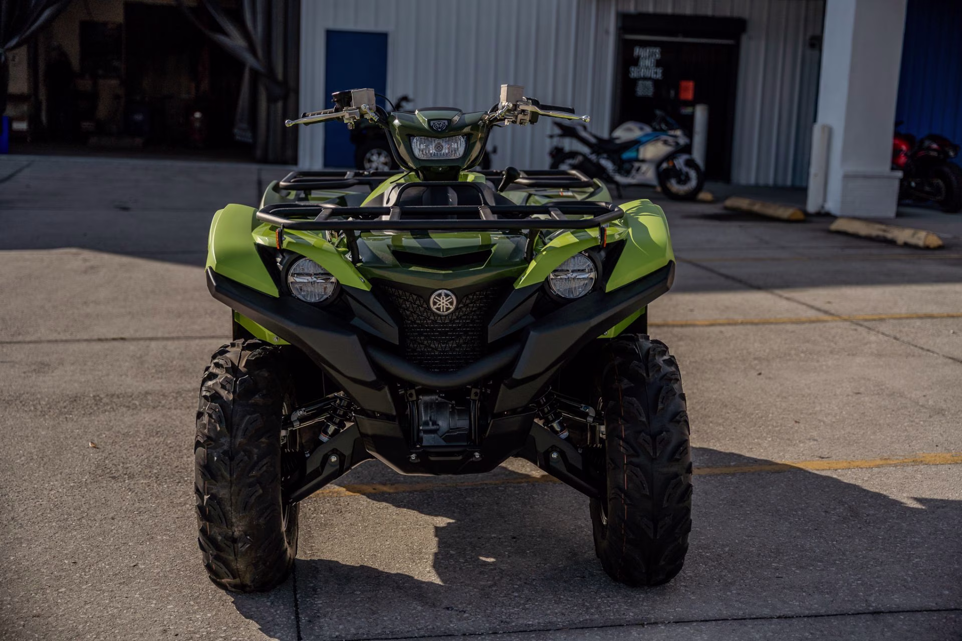 2026 Tactical Green / Acid Green Yamaha Grizzly EPS Standard ATV