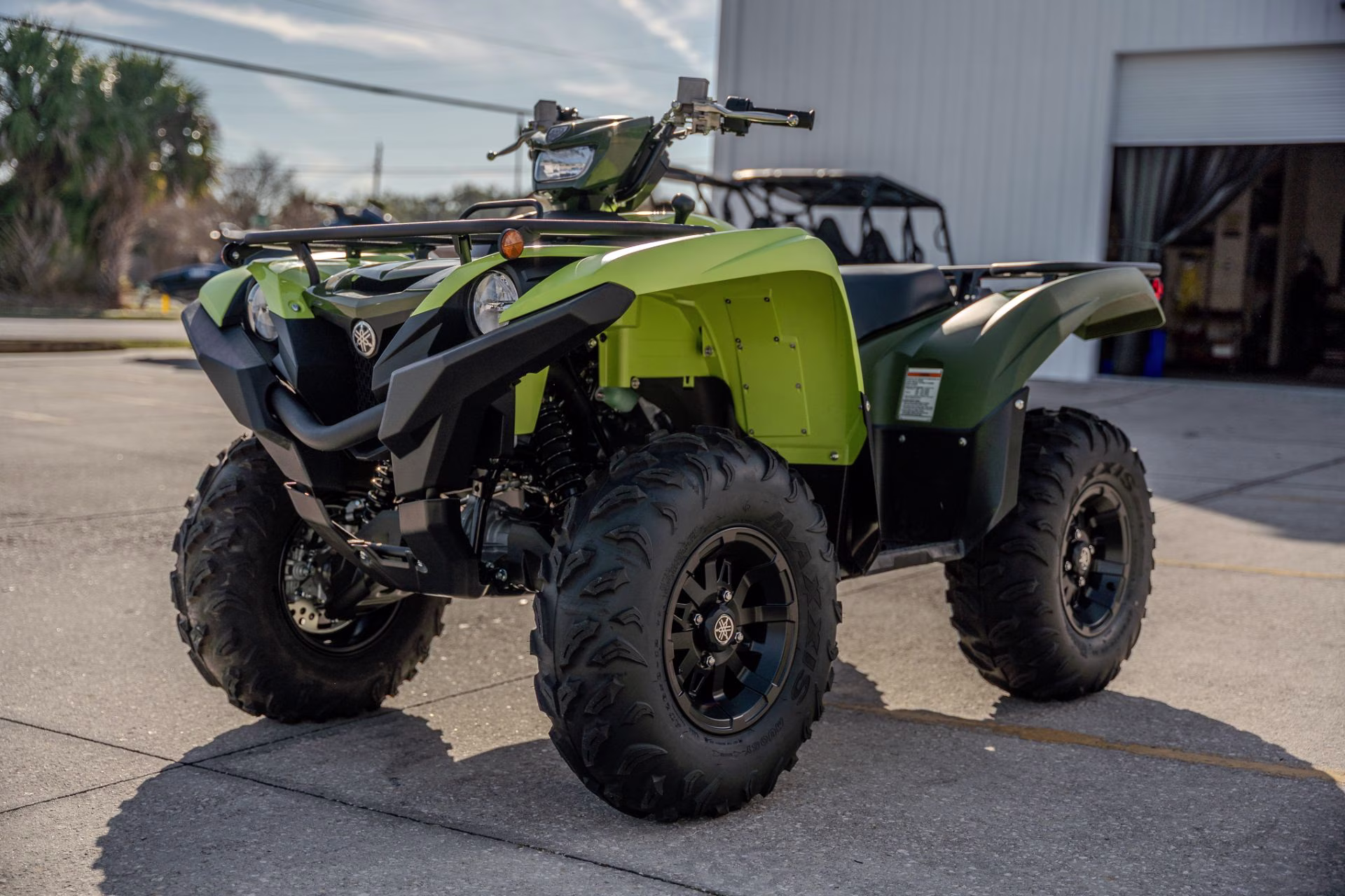 2026 Tactical Green / Acid Green Yamaha Grizzly EPS Standard ATV