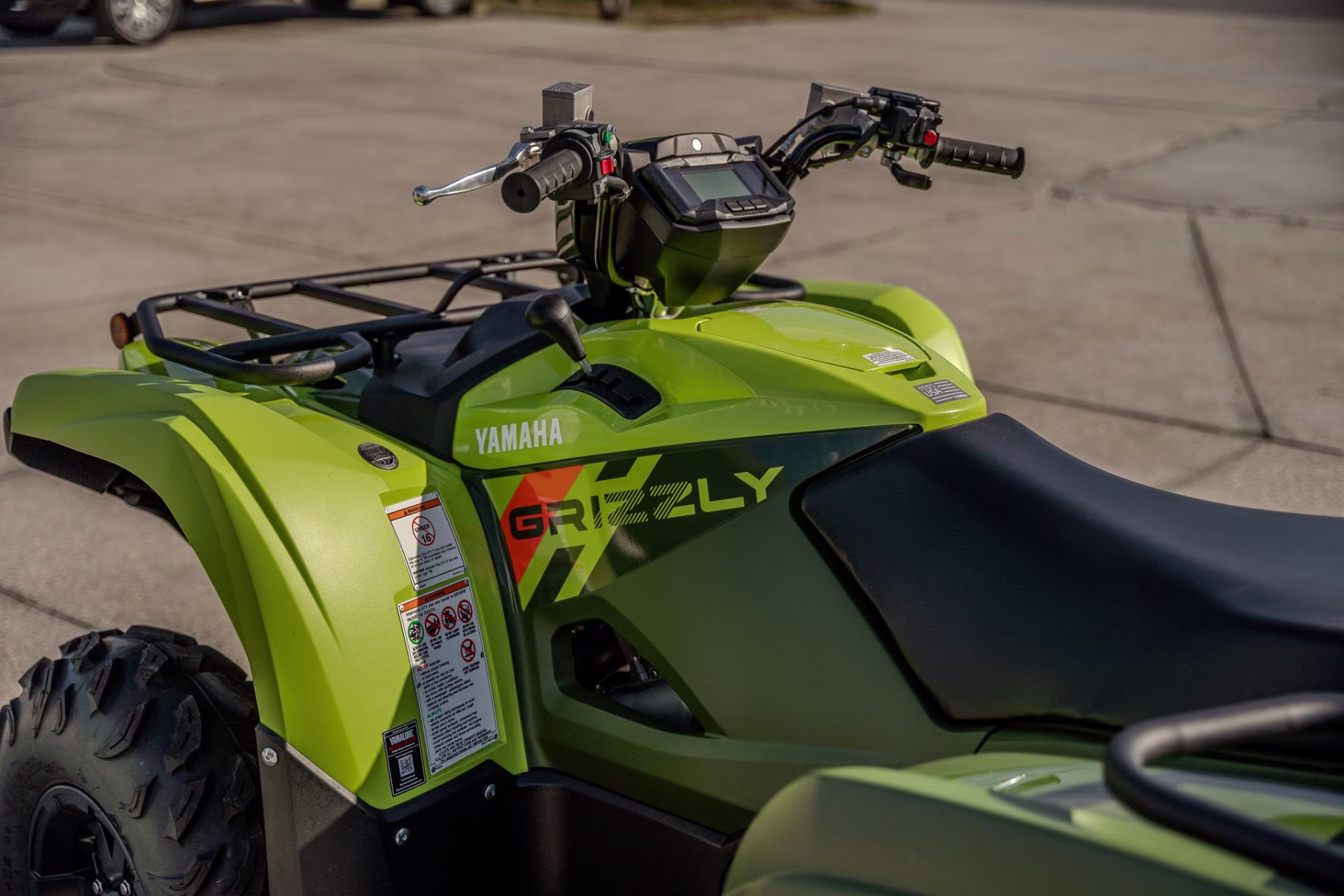 2026 Tactical Green / Acid Green Yamaha Grizzly EPS Standard ATV