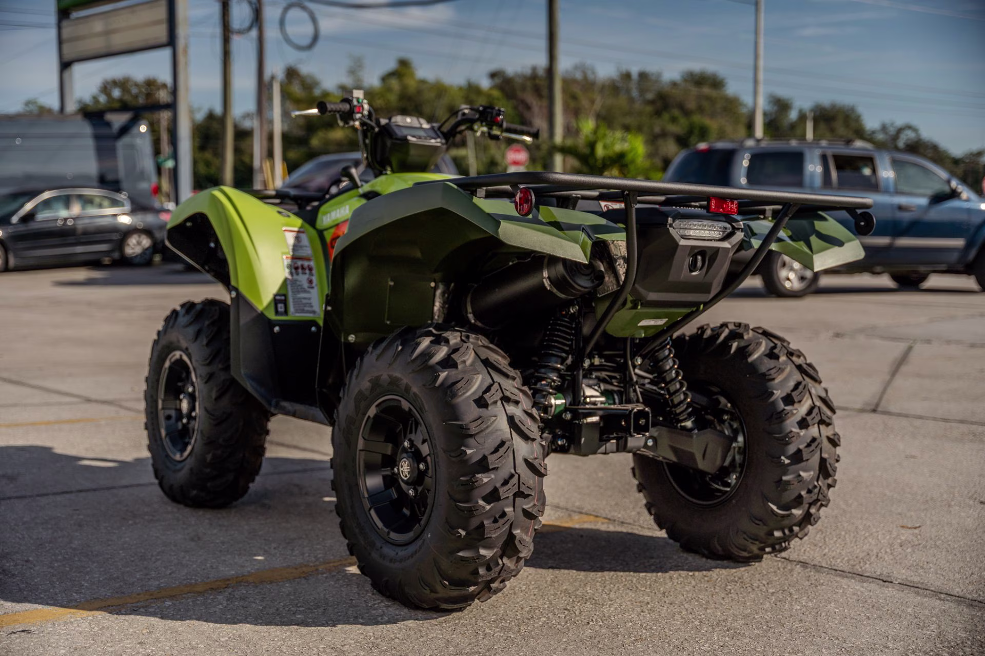 2026 Tactical Green / Acid Green Yamaha Grizzly EPS Standard ATV