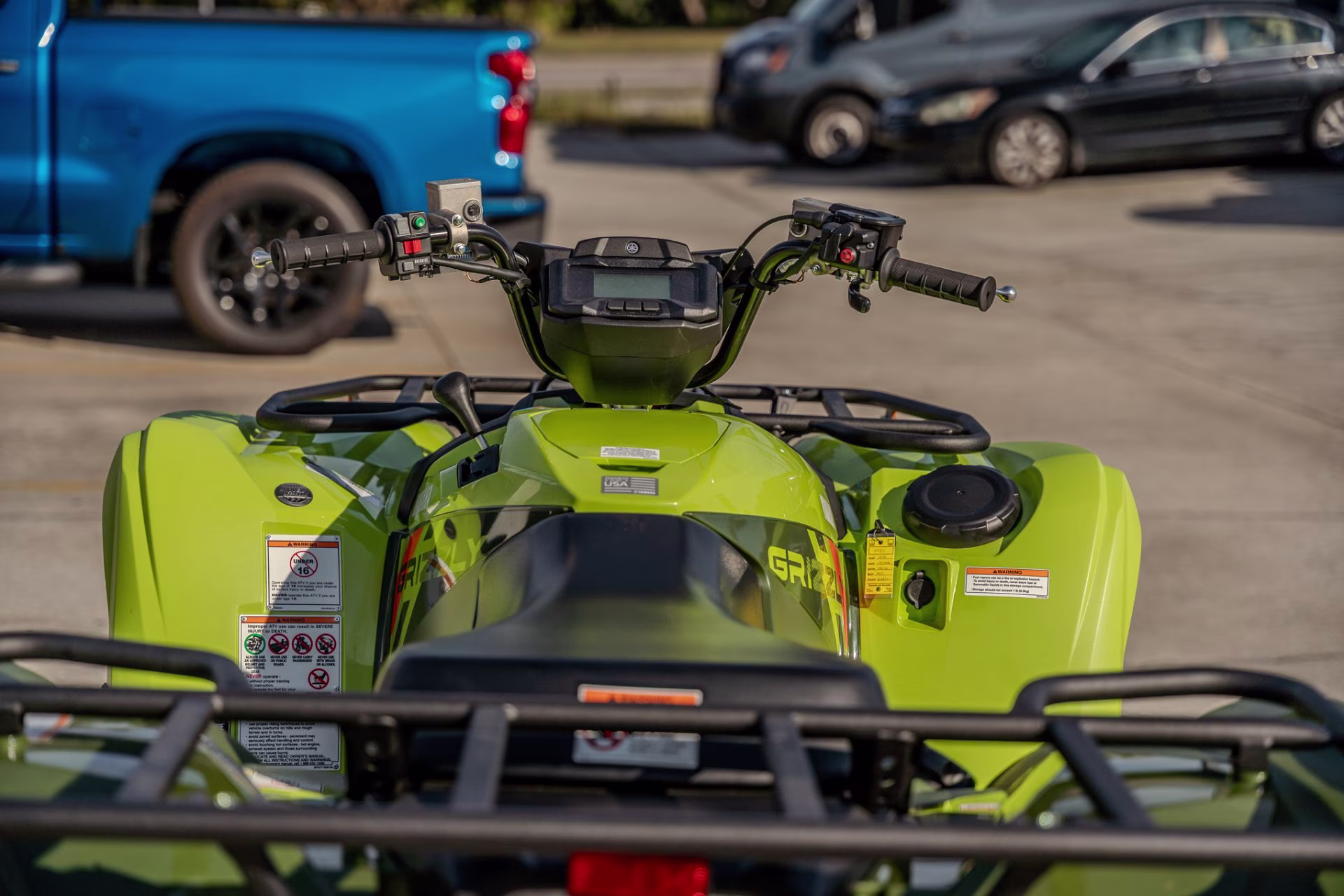2026 Tactical Green / Acid Green Yamaha Grizzly EPS Standard ATV