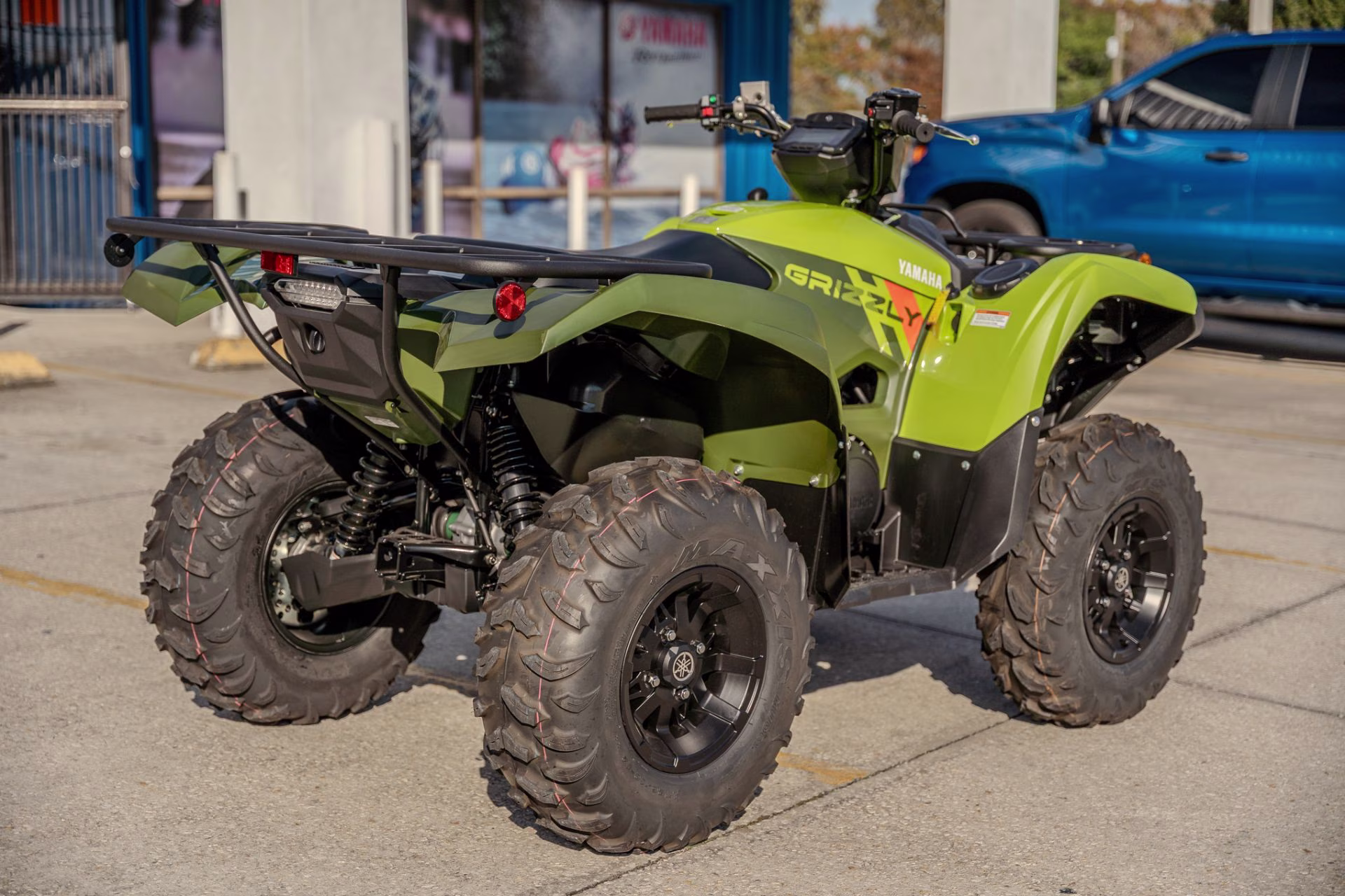 2026 Tactical Green / Acid Green Yamaha Grizzly EPS Standard ATV