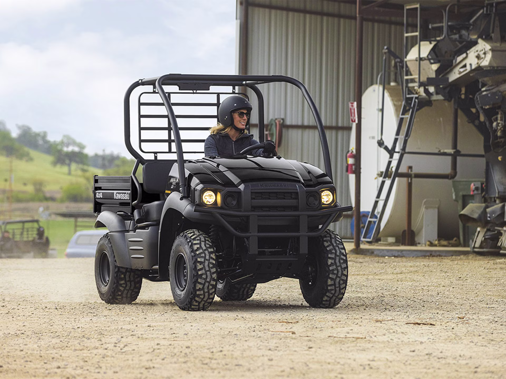 2026 Grayish Blue Kawasaki MULE SX 4x4 SXS