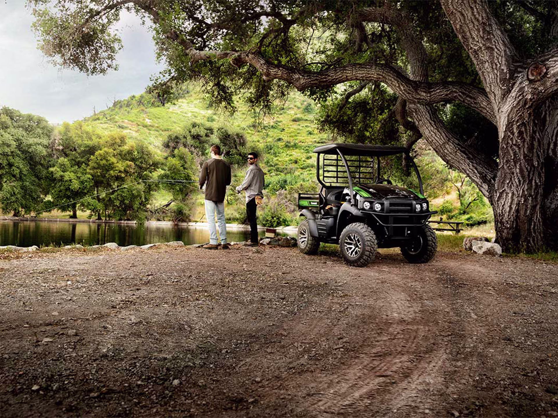 2026 Metallic Onyx Black Kawasaki MULE SX 4x4 XC LE SXS