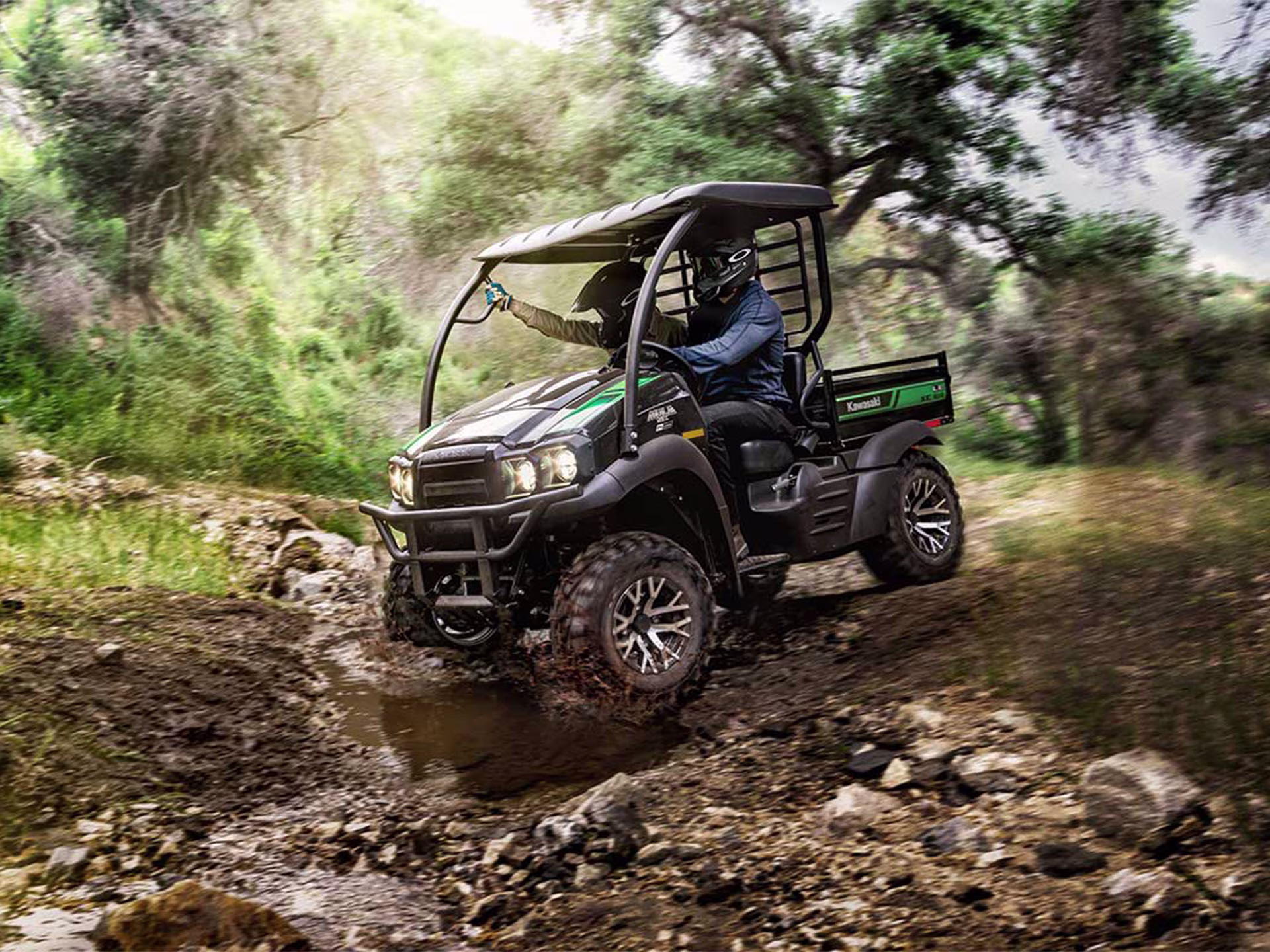 2026 Metallic Onyx Black Kawasaki MULE SX 4x4 XC LE SXS