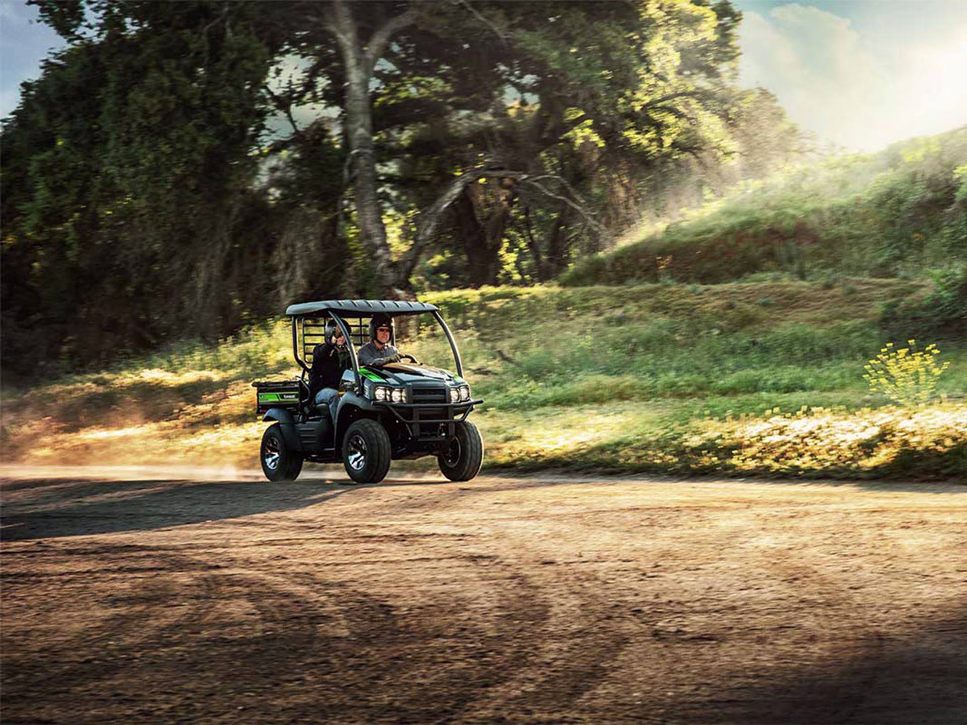 2026 Metallic Onyx Black Kawasaki MULE SX 4x4 XC LE SXS