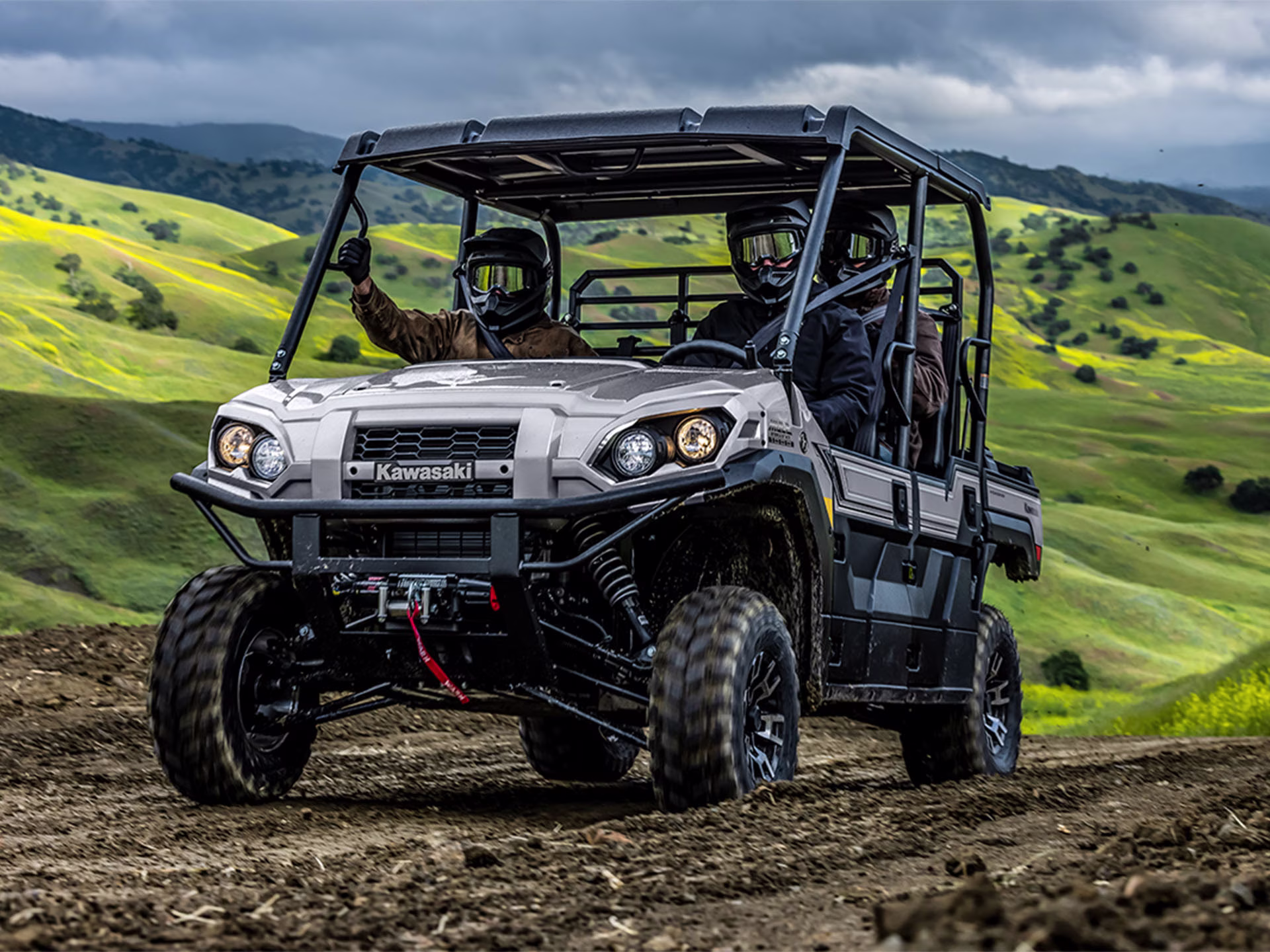 2026 Metallic Phantom Silver Kawasaki MULE PRO-FXT 1000 LE Ranch Edition LE RANCH EDITION SXS