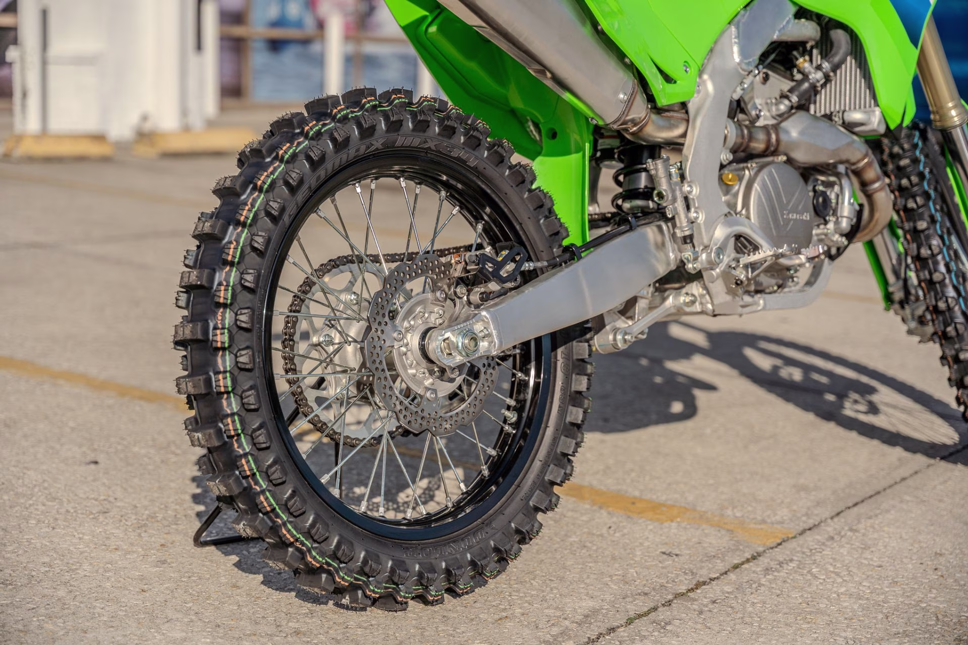 2026 Lime Green Kawasaki KX450 Motorcycle