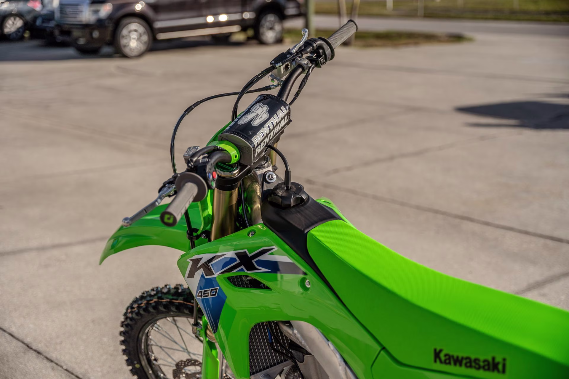2026 Lime Green Kawasaki KX450 Motorcycle