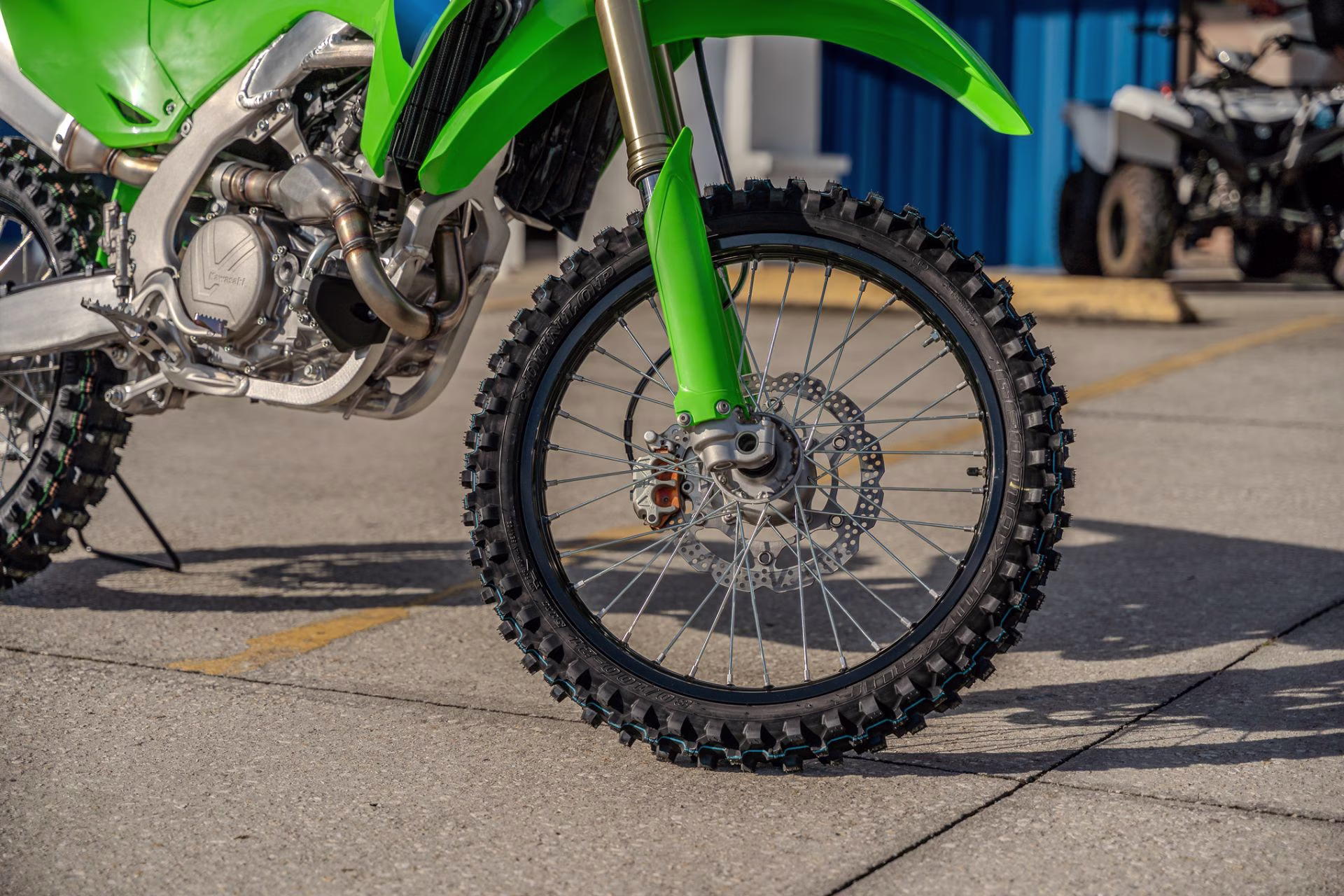 2026 Lime Green Kawasaki KX450 Motorcycle