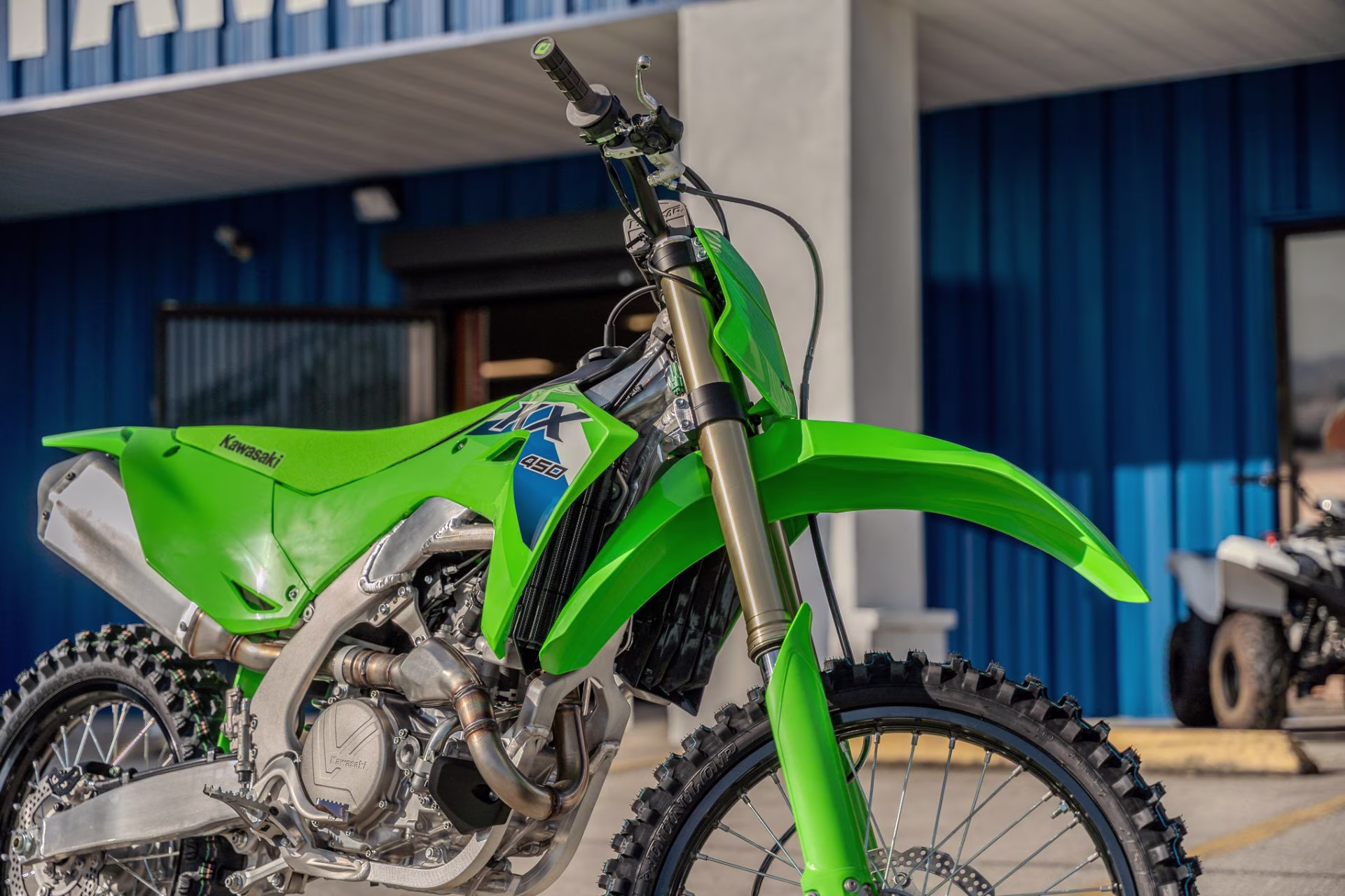 2026 Lime Green Kawasaki KX450 Motorcycle