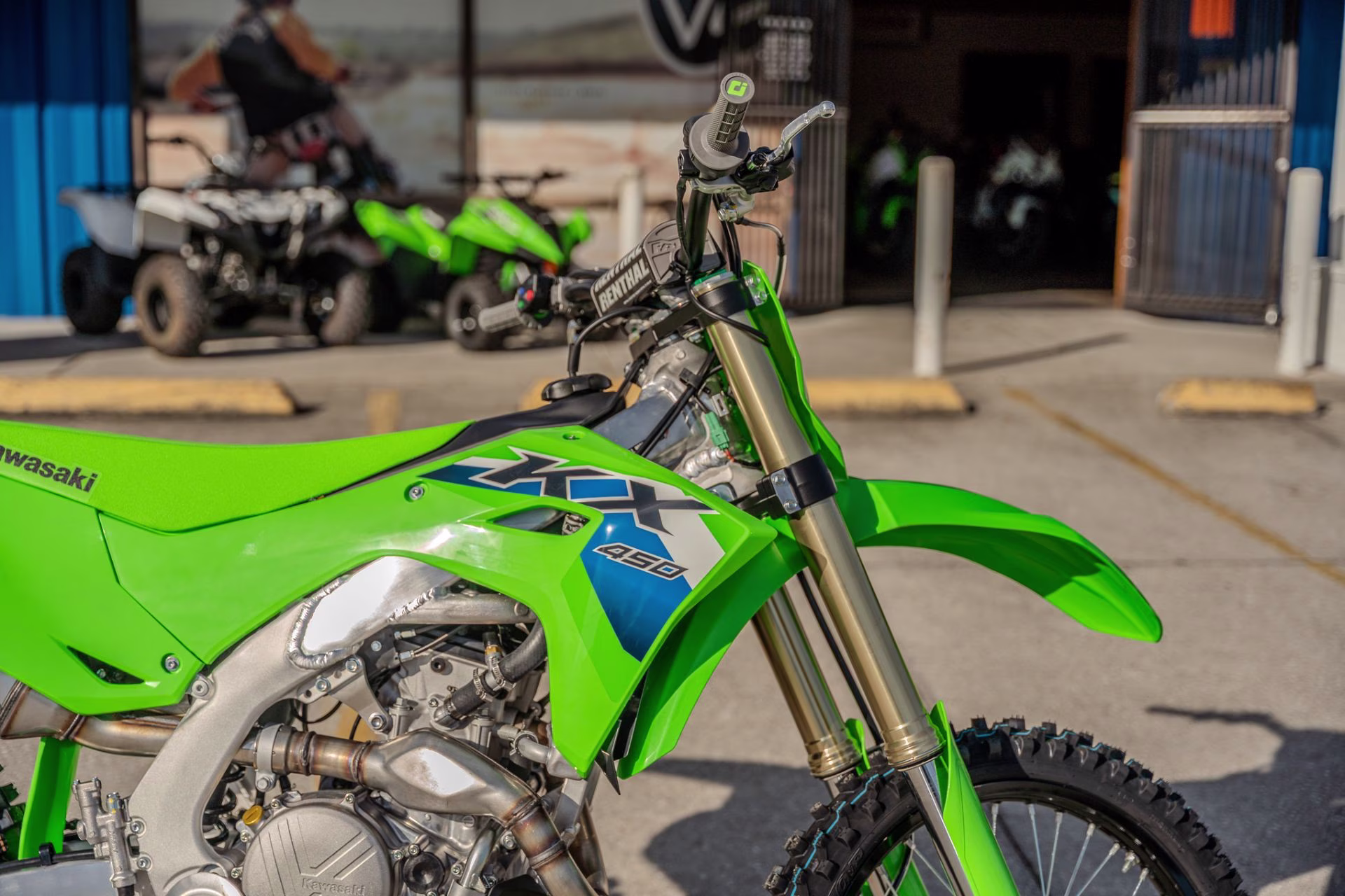 2026 Lime Green Kawasaki KX450 Motorcycle