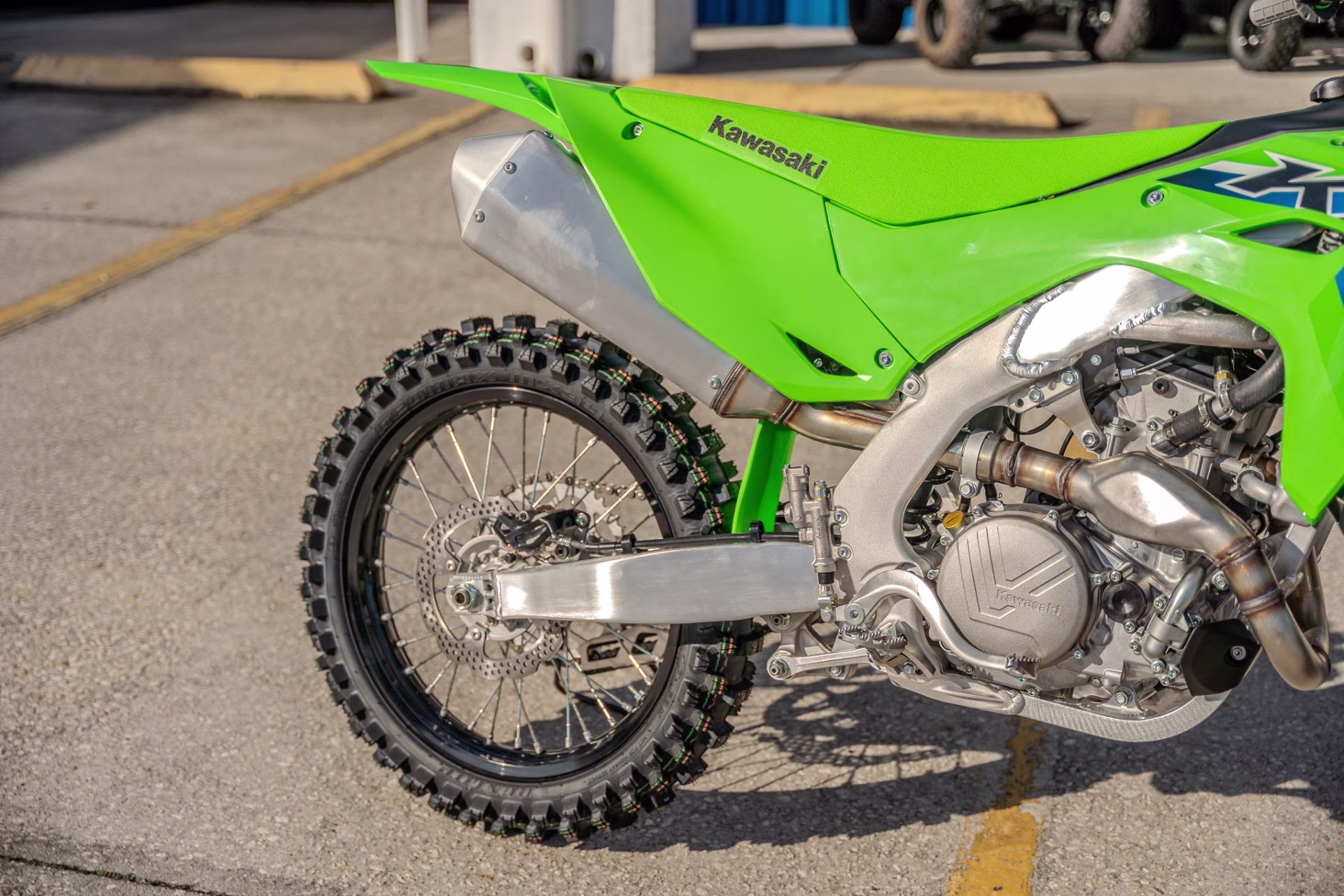 2026 Lime Green Kawasaki KX450 Motorcycle