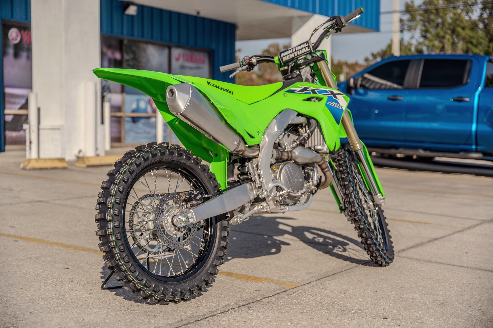 2026 Lime Green Kawasaki KX450 Motorcycle