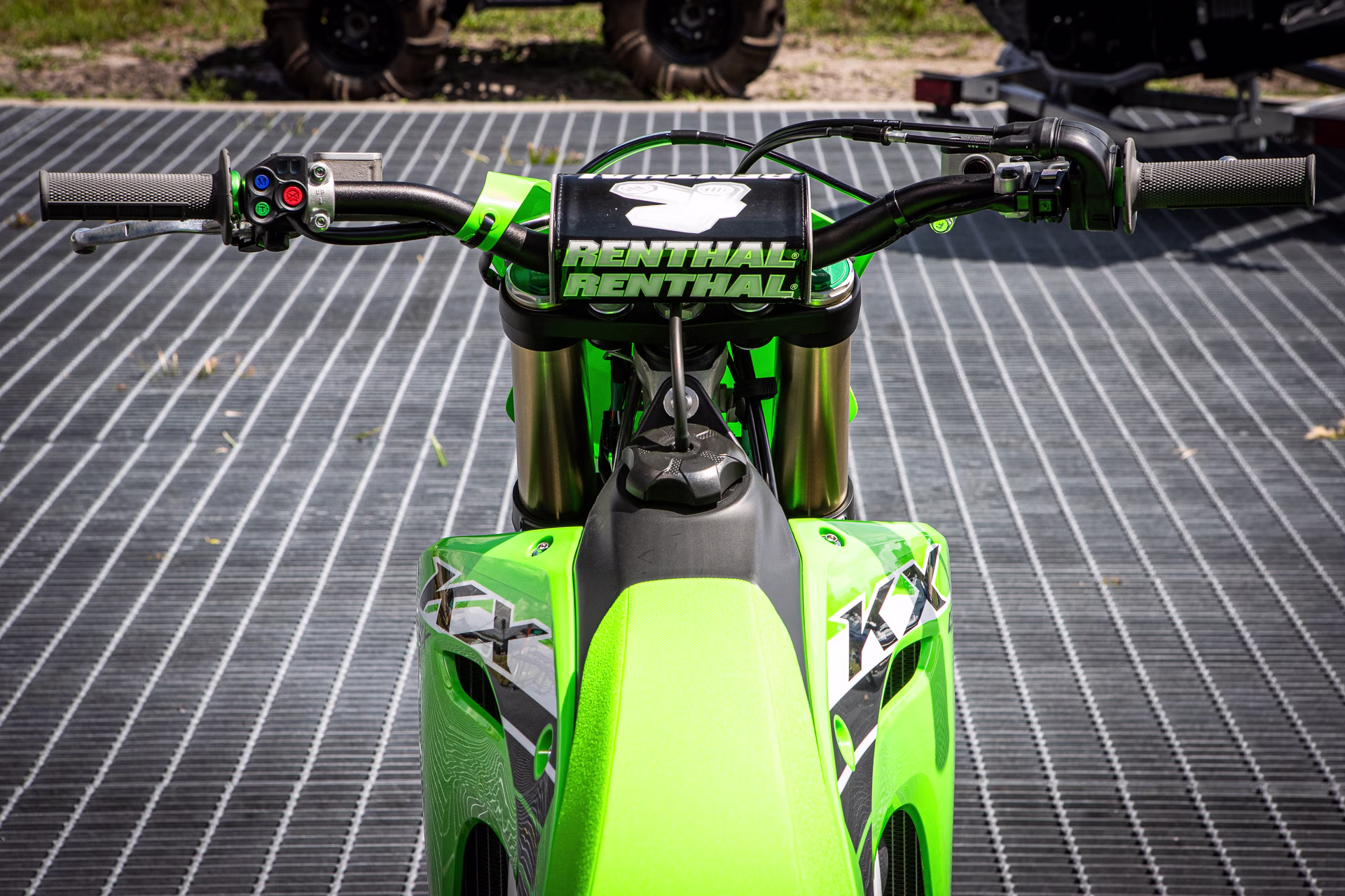 2025 Green Kawasaki KX 450x KX450X Motorcycle