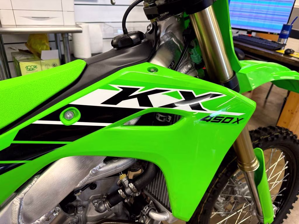 2025 Green Kawasaki KX 450x KX450X Motorcycle