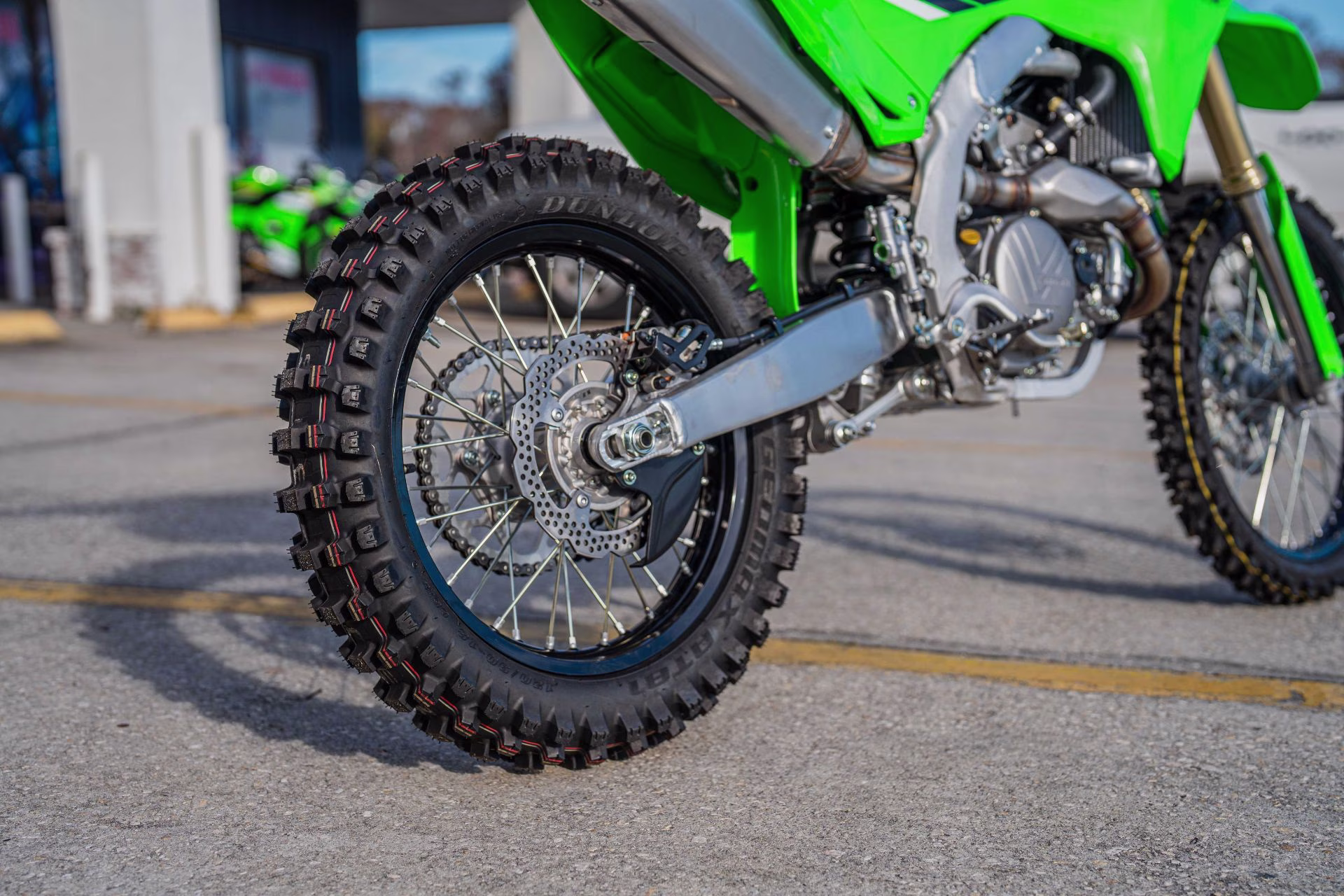 2025 Lime Green Kawasaki KX450X KX450X Motorcycle