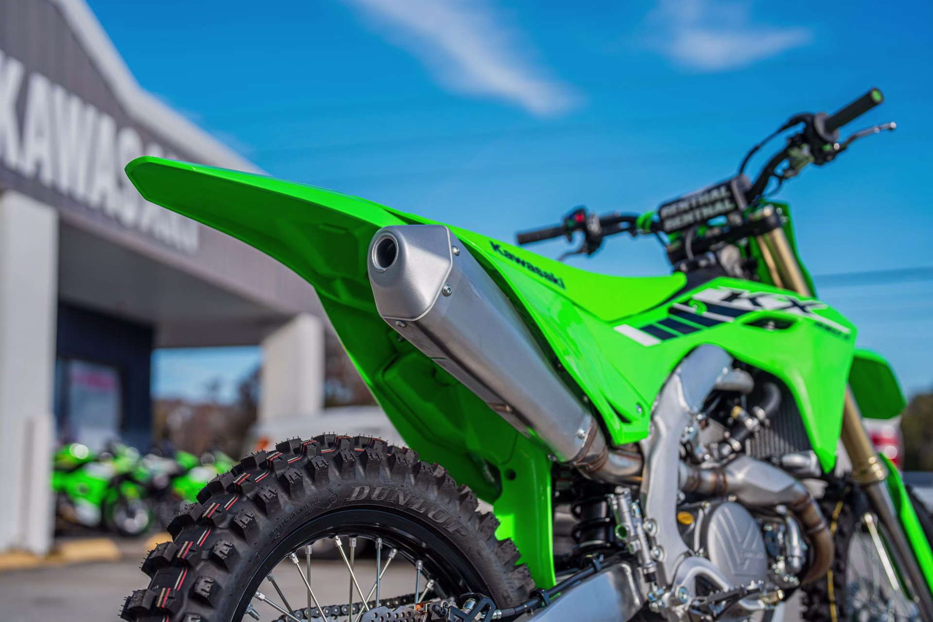 2025 Lime Green Kawasaki KX450X KX450X Motorcycle