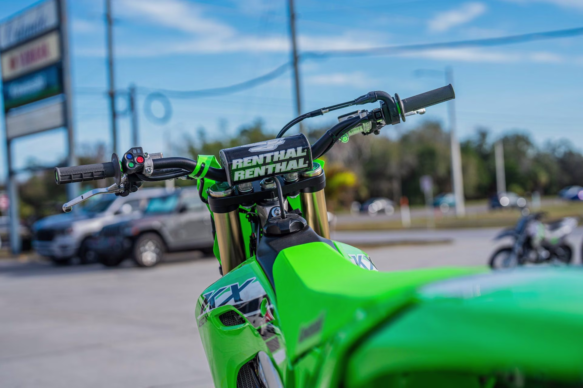 2025 Lime Green Kawasaki KX450X KX450X Motorcycle