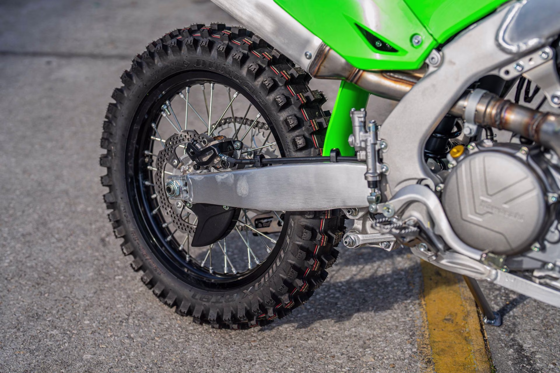 2025 Lime Green Kawasaki KX450X KX450X Motorcycle