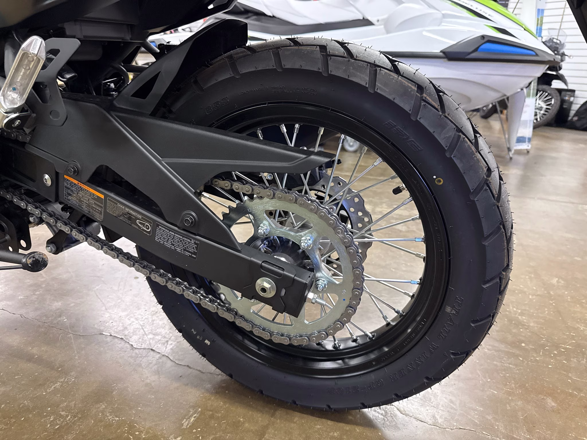 2025 Candy Lime Green / Metallic Flat Spark Black Kawasaki Versys-X 300 ABS Motorcycle