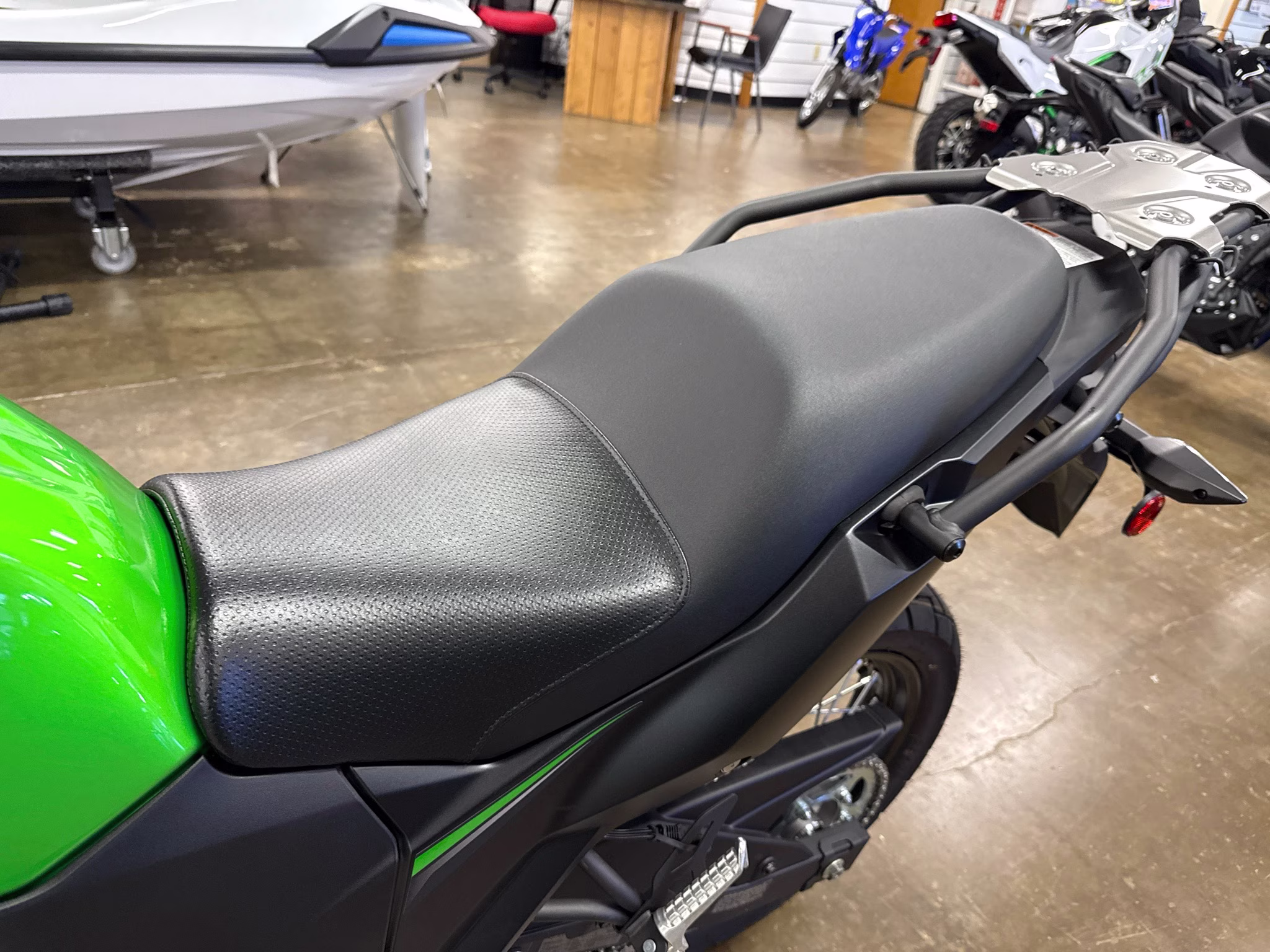 2025 Candy Lime Green / Metallic Flat Spark Black Kawasaki Versys-X 300 ABS Motorcycle