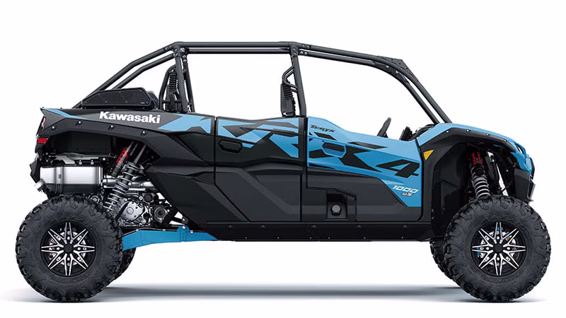 2026 Sky Blue / Super Black Kawasaki Teryx KRX4 1000 eS SXS
