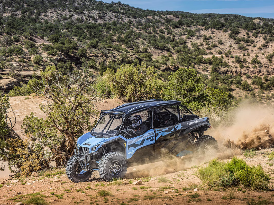 2026 Sky Blue / Super Black Kawasaki Teryx KRX4 1000 eS SXS