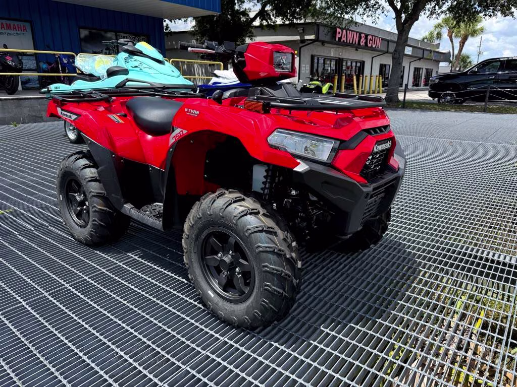 2026 Red Kawasaki Brute Force 750 ATV