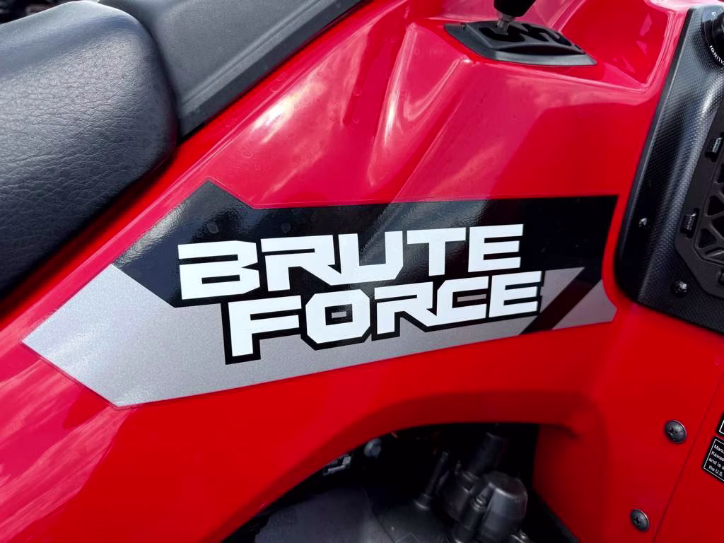 2026 Red Kawasaki Brute Force 750 ATV
