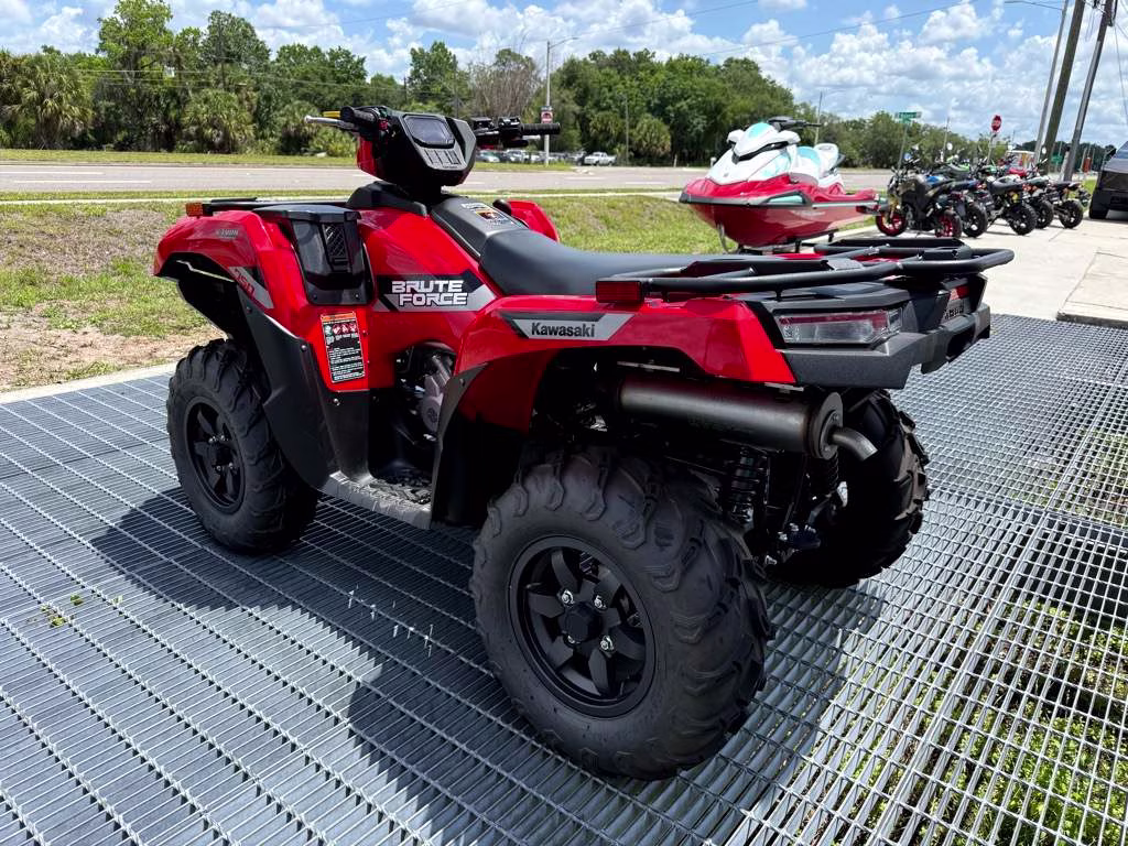 2026 Red Kawasaki Brute Force 750 ATV