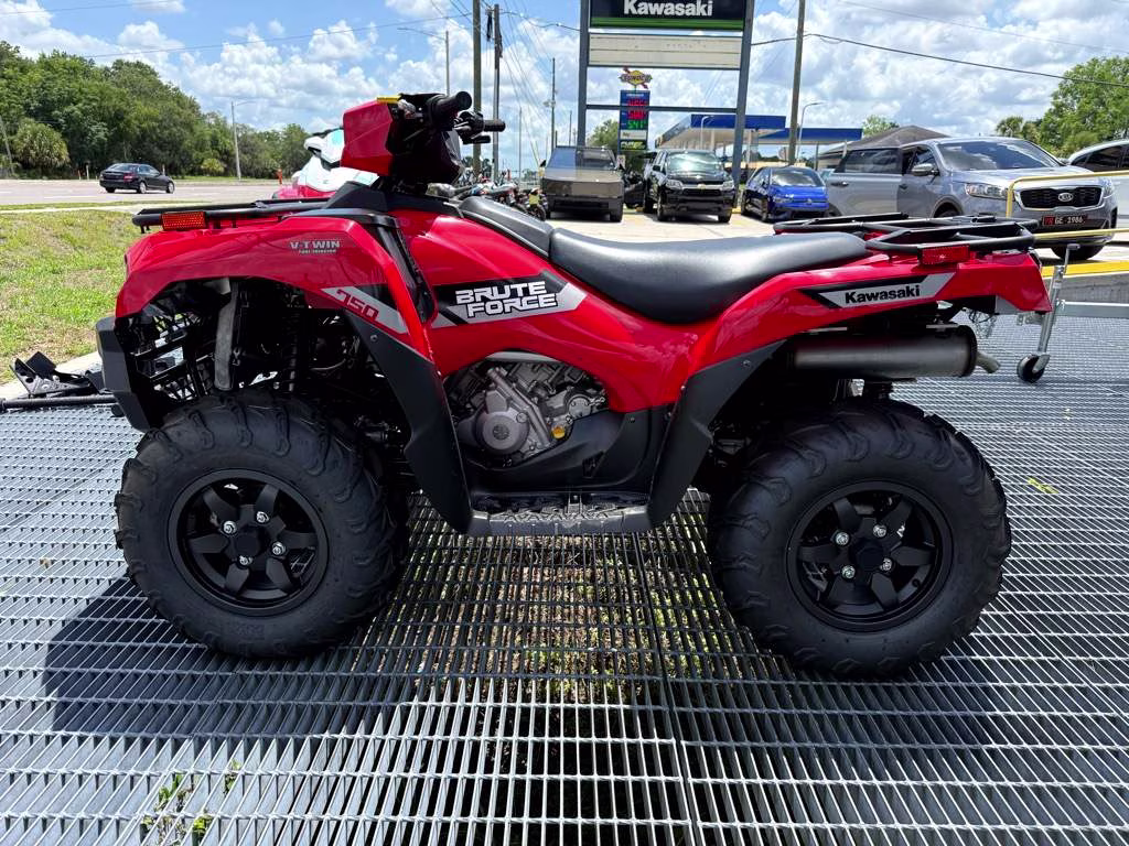 2026 Red Kawasaki Brute Force 750 ATV