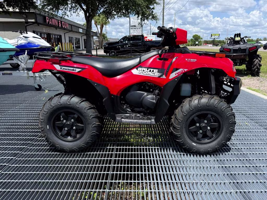 2026 Red Kawasaki Brute Force 750 ATV