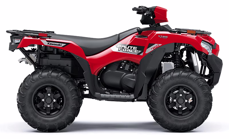 2026 Firecracker Red Kawasaki Brute Force 750 ATV