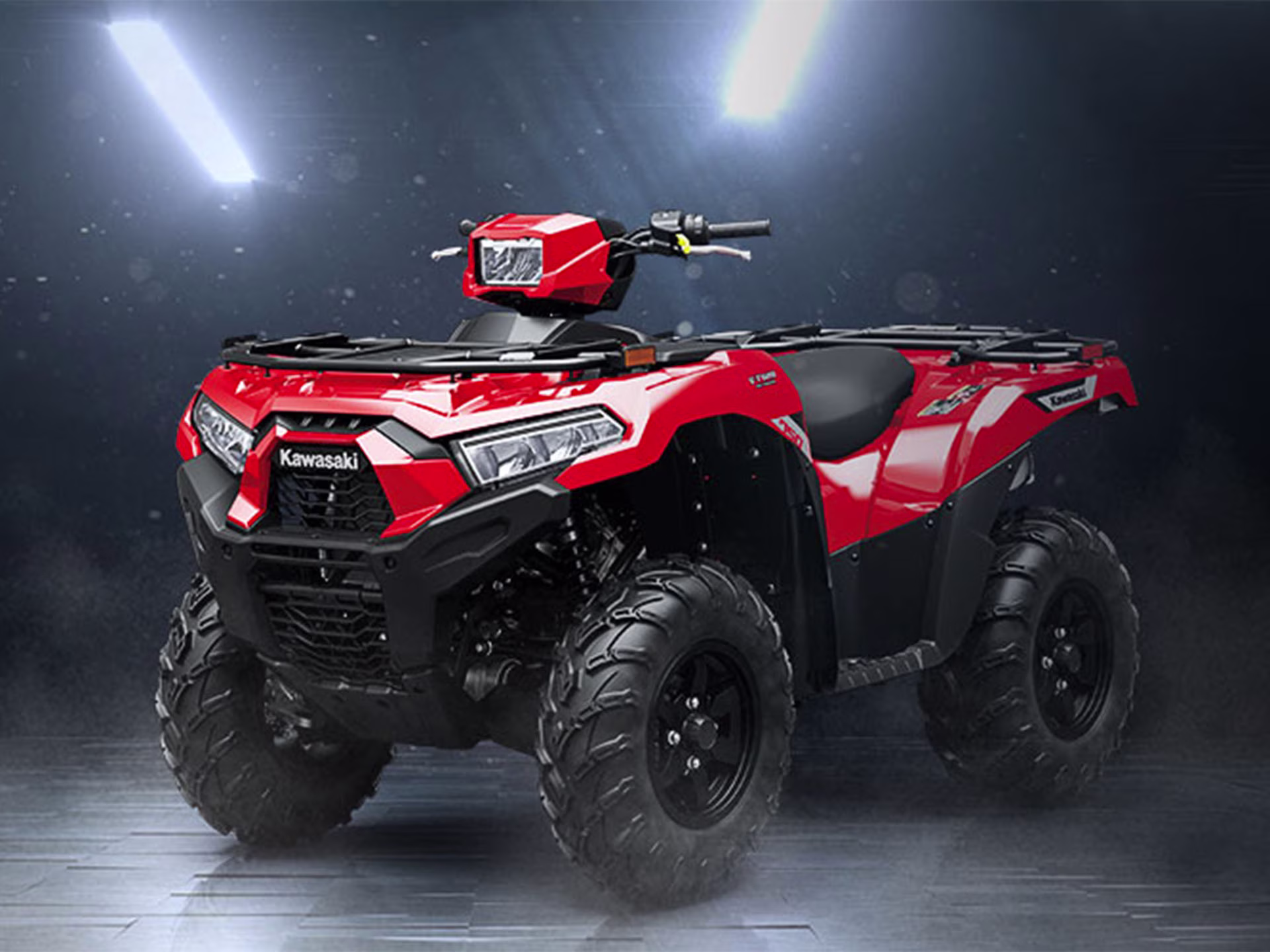 2026 Firecracker Red Kawasaki Brute Force 750 ATV